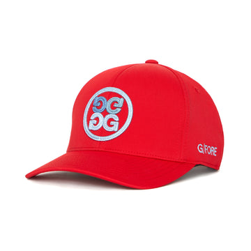 G/FORE Circle G's Snapback Cap Poppy 