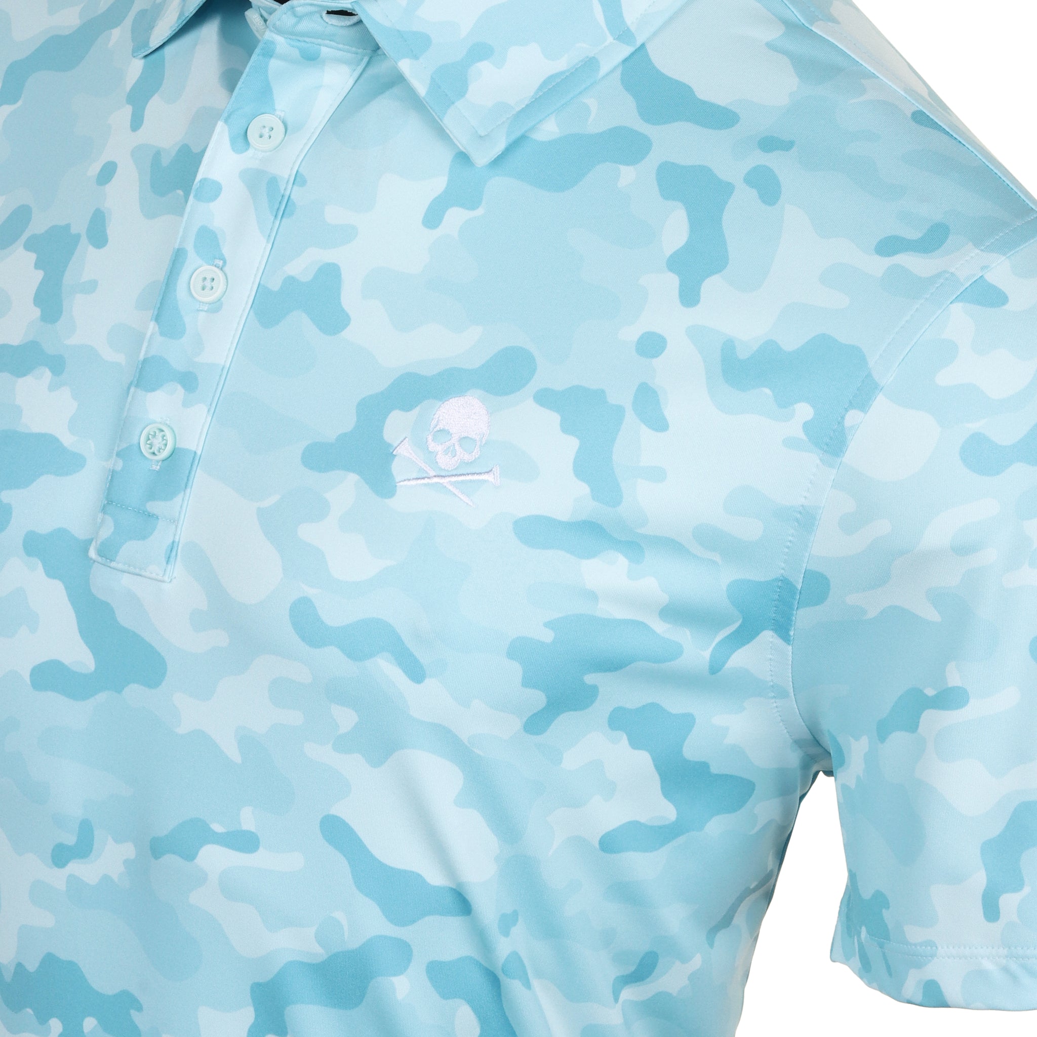 G/FORE Mapped Camo Tech Jersey Polo