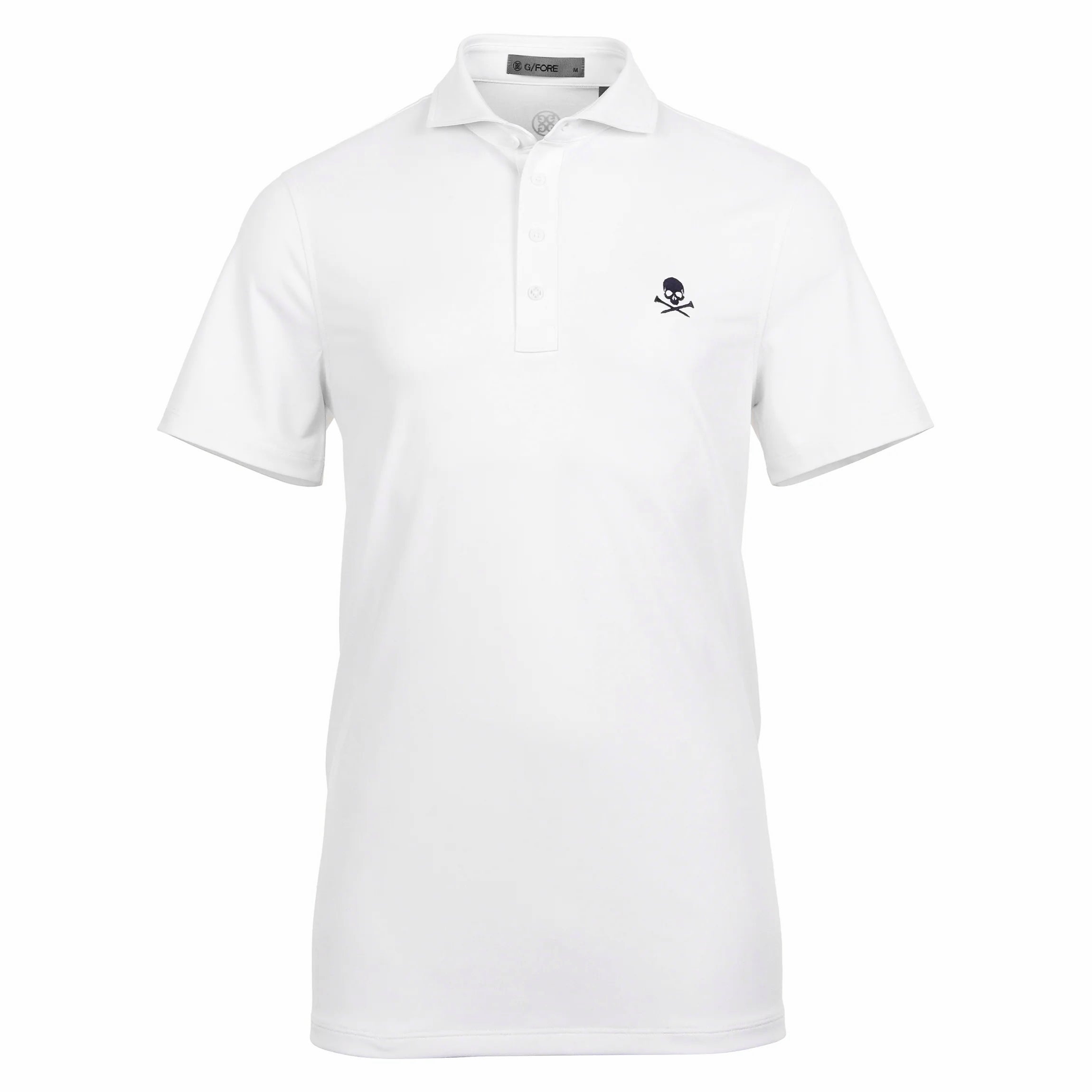 G Fore Rib Gusset Tech Pique Polo Gmp000025 Snow 