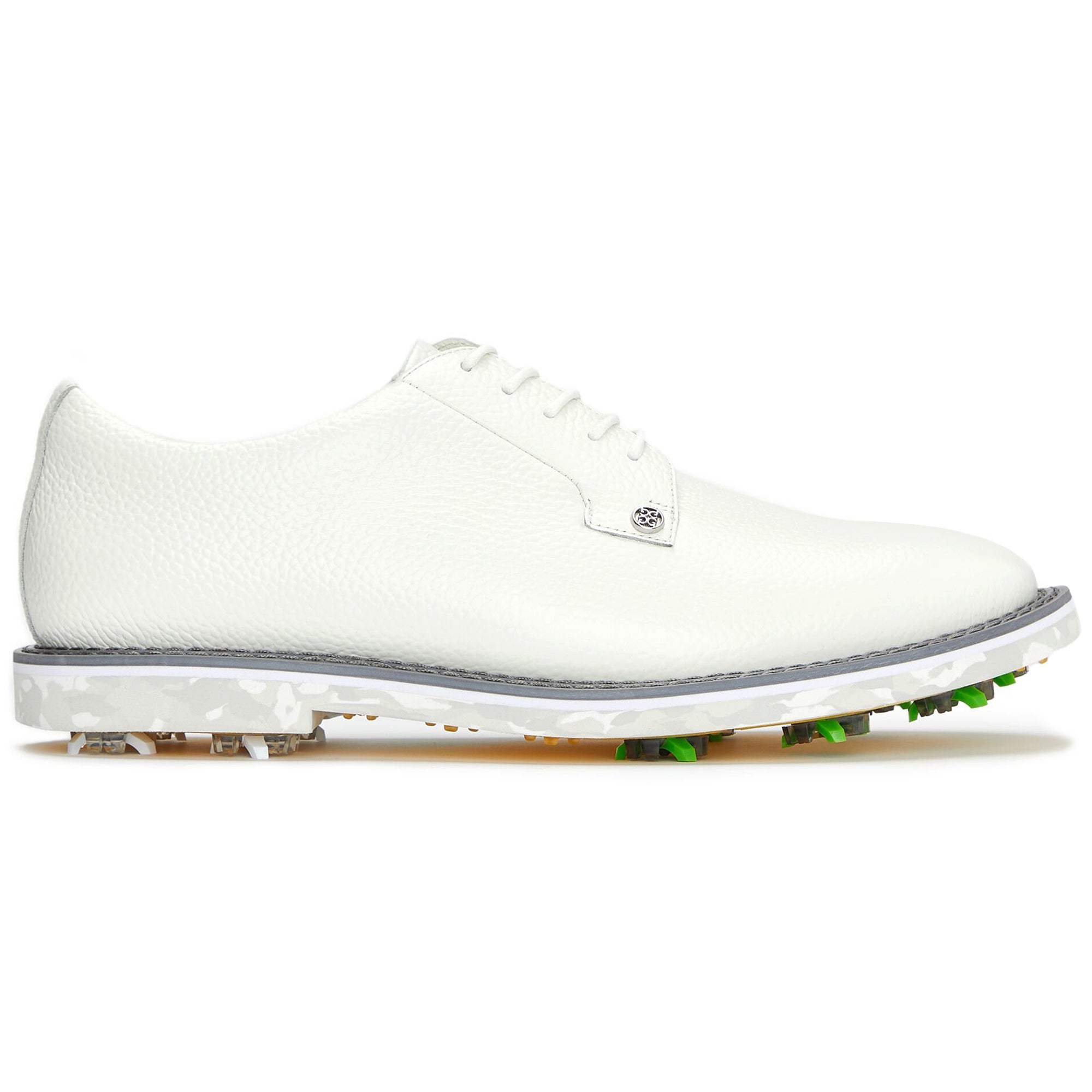 G/FORE Gallivanter G/Lock Pebble Leather Golf Shoes GMF000055 Snow ...