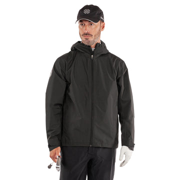 Galvin Green Akron Pertex Waterproof Golf Jacket - Black 9403