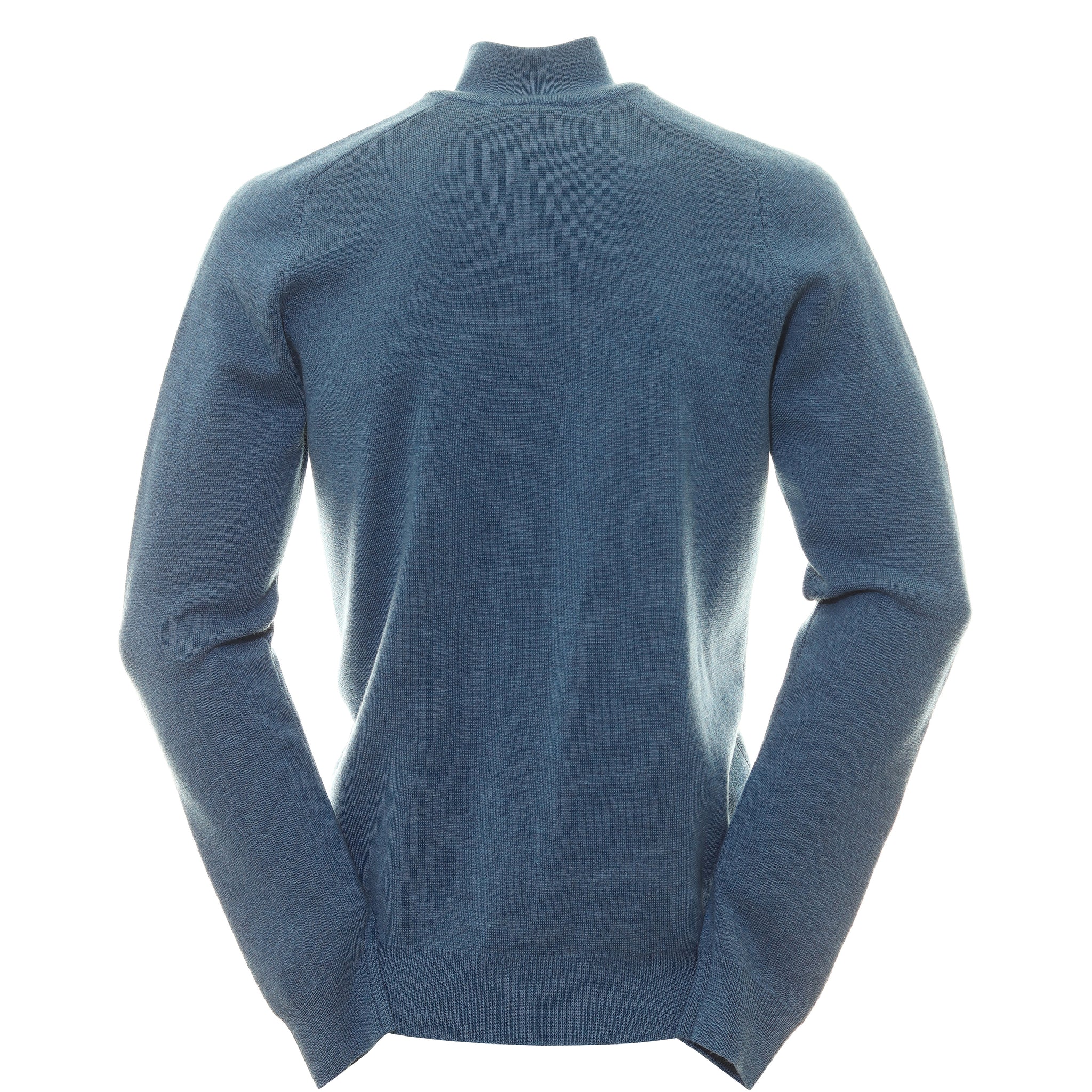 Galvin Green Chester Half Zip Sweater Blue Melange 9587