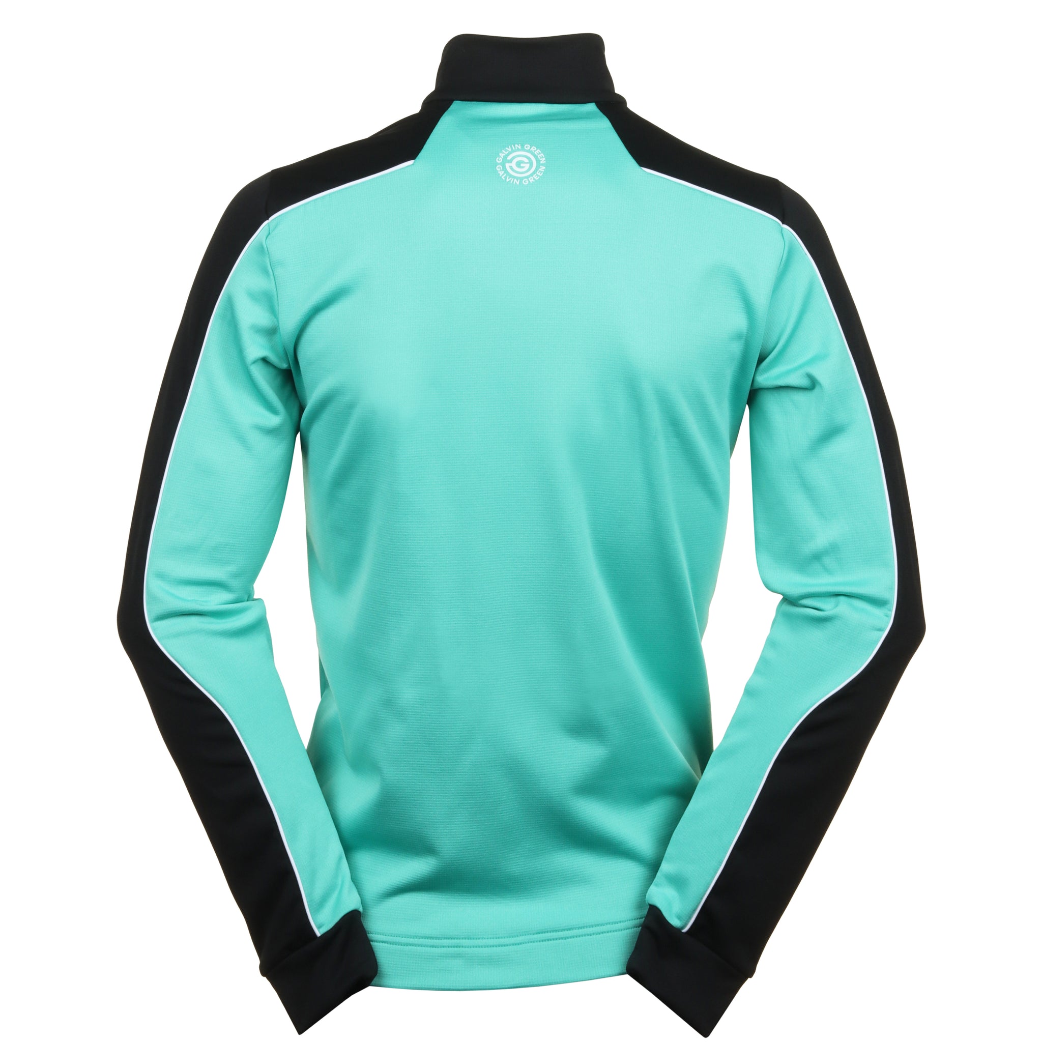 Galvin Green Dave Insula Golf Pullover Black/Atlantis Green 8892