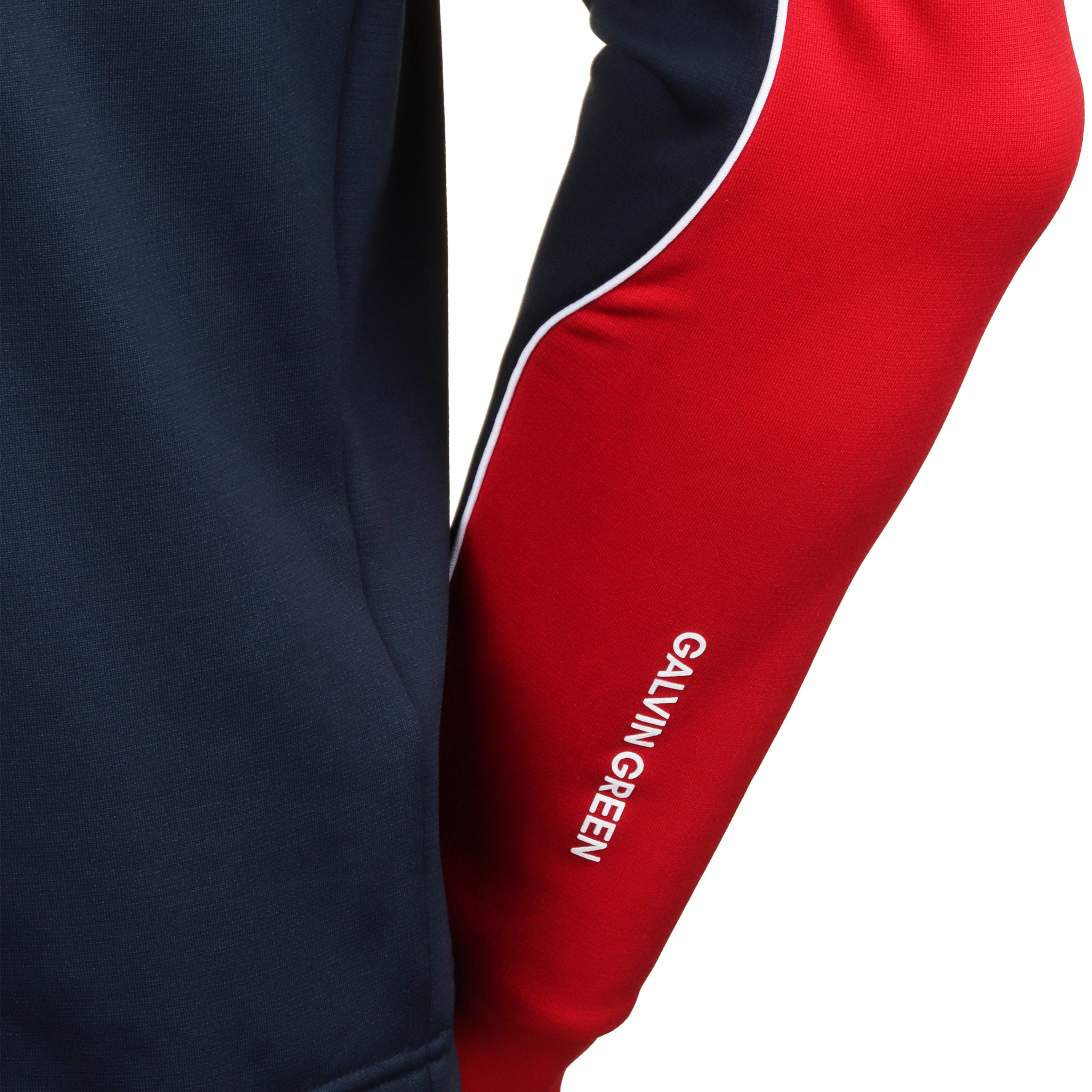 Galvin Green Dave Insula Golf Pullover Navy/Red 8895