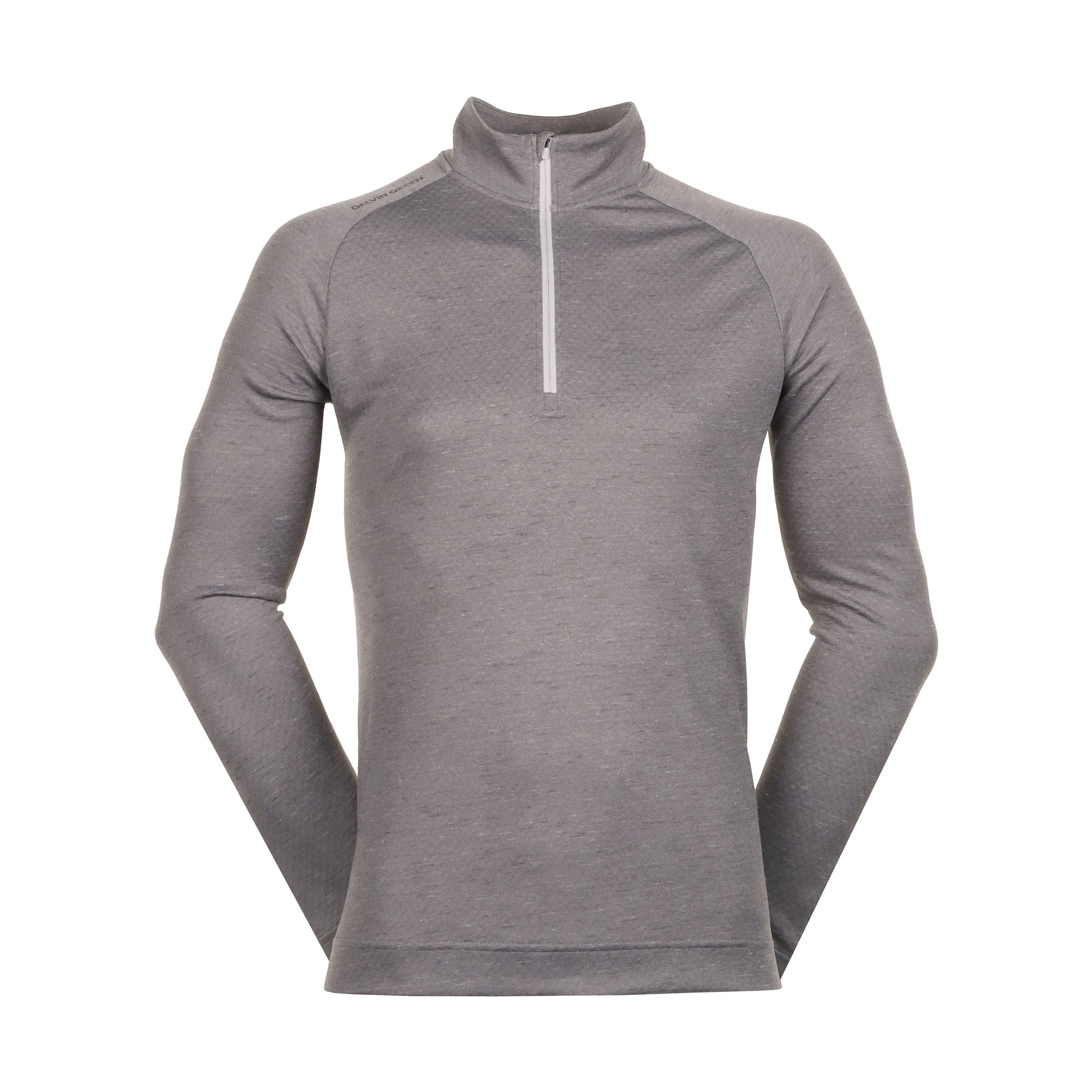 Galvin Green Dion Insula-Lite Golf Pullover - Grey Melange 9112_1