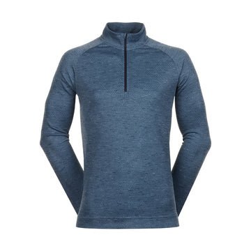 Galvin Green Dion Insula-Lite Golf Pullover - Blue Melange 9587