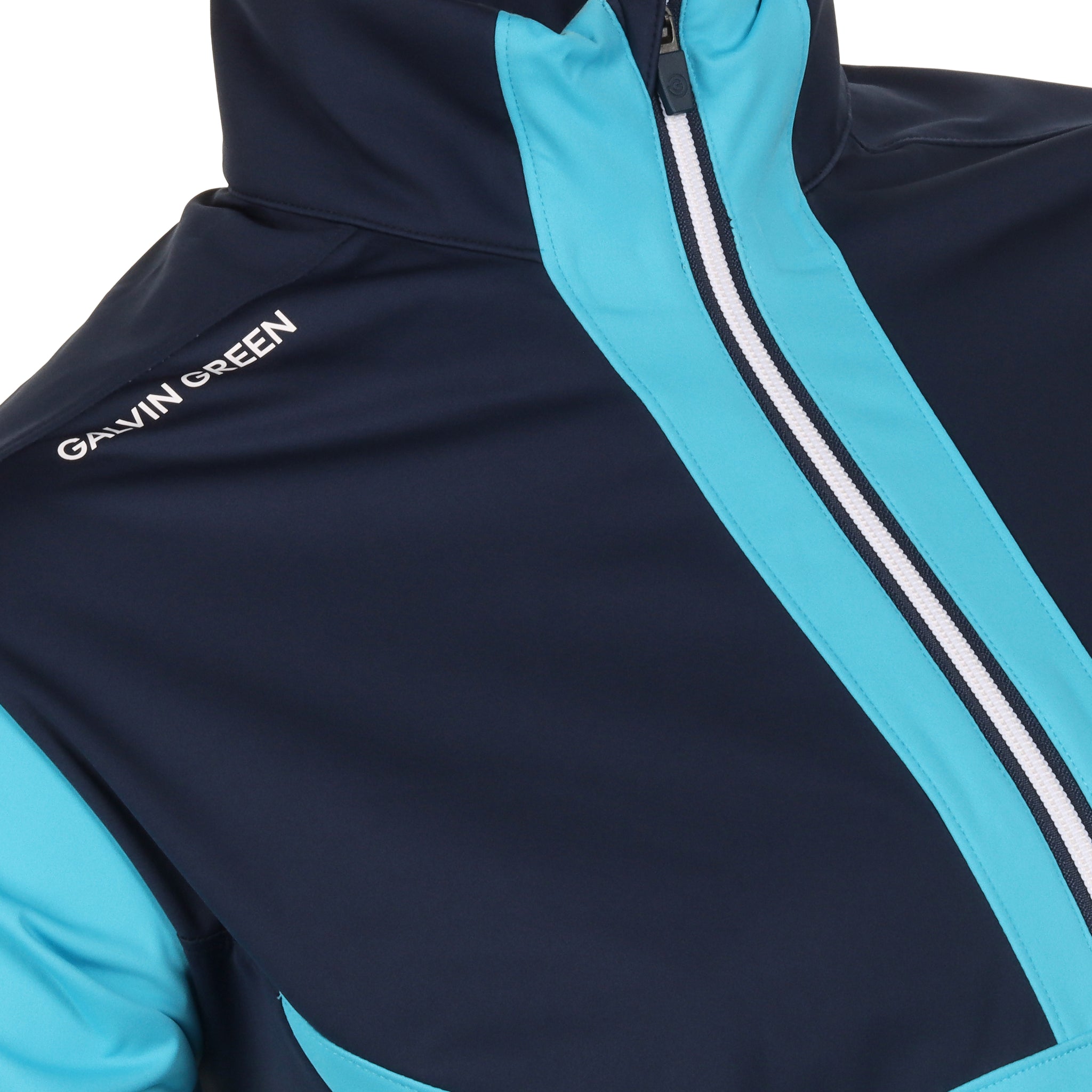 Galvin Green Lawrence Interface-1 Golf Jacket Aqua Navy 9846 ...