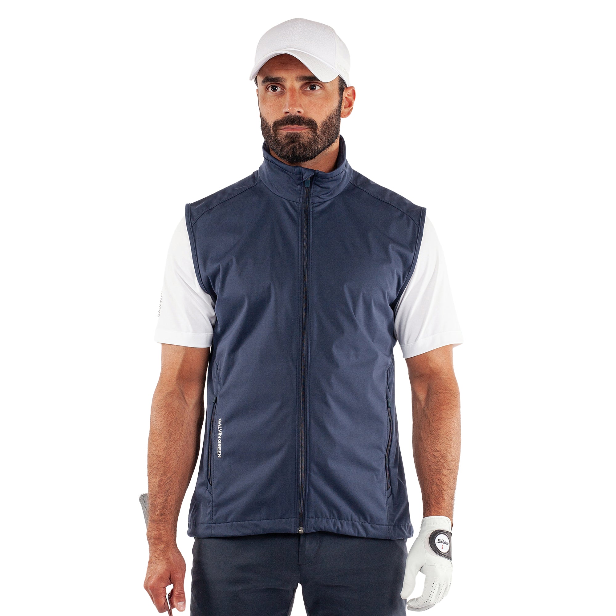 Galvin Green Leo Interface-1 Golf Vest - Navy 9405