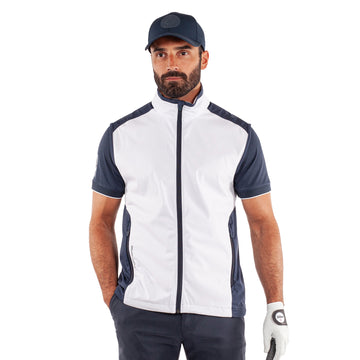 Galvin Green Leo Interface-1 Golf Vest - White/Navy 9996