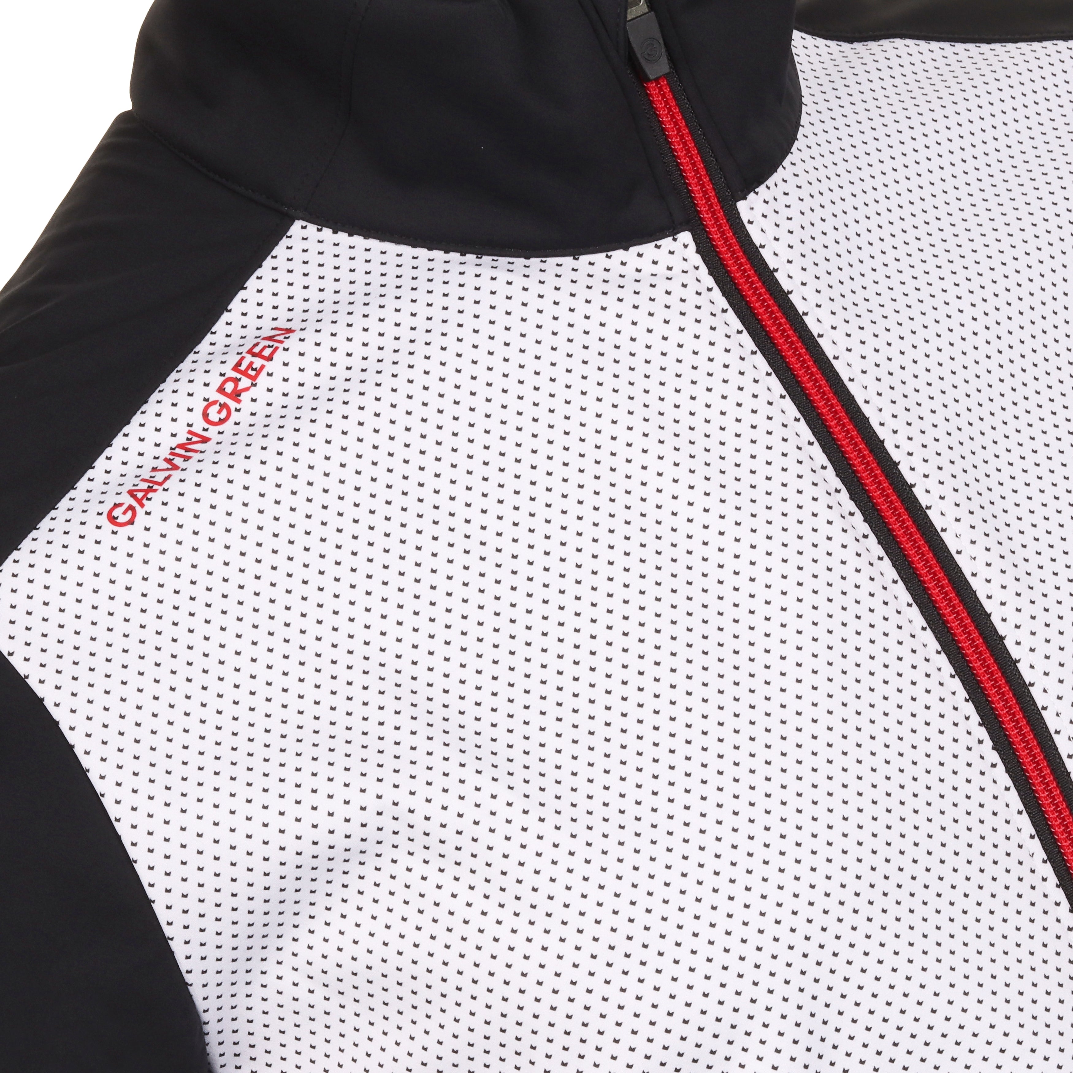 Galvin Green Livingston Interface-1 Golf Jacket White Black Red 9995 ...