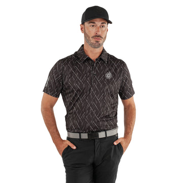 Galvin Green Mads Ventil8+ Golf Shirt - Black 9403