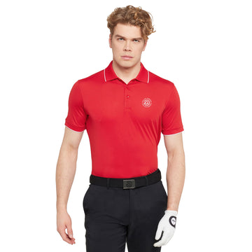 Galvin Green Marty Ventil8+ Golf Shirt - Red 9413