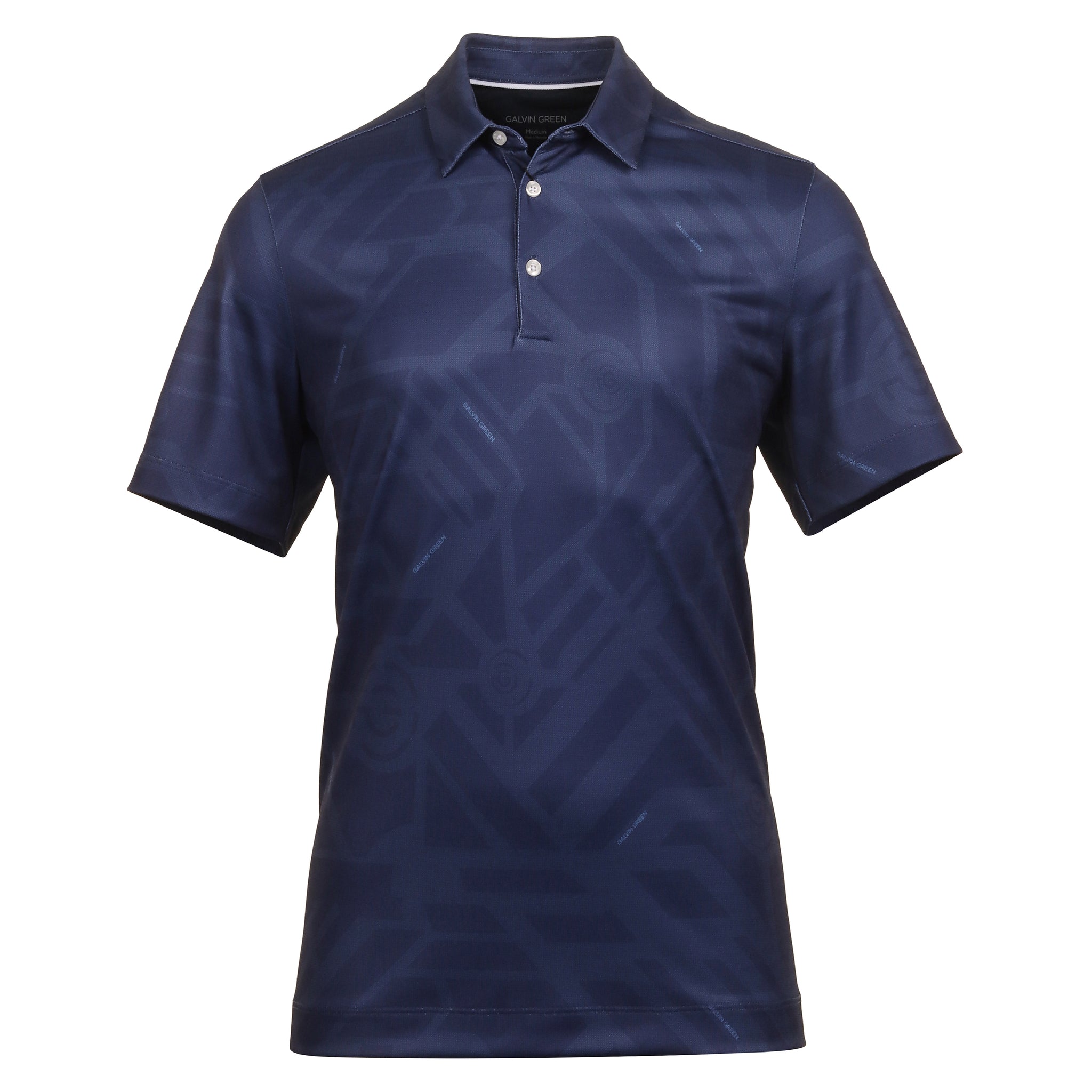 Galvin Green Maze Ventil8+ Golf Shirt Navy 9405 | Function18 | Restrictedgs