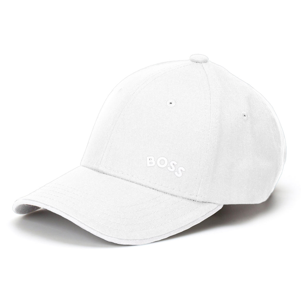 100 Cap BOSS White 50495855 Bold-Curved Function18 | FA23