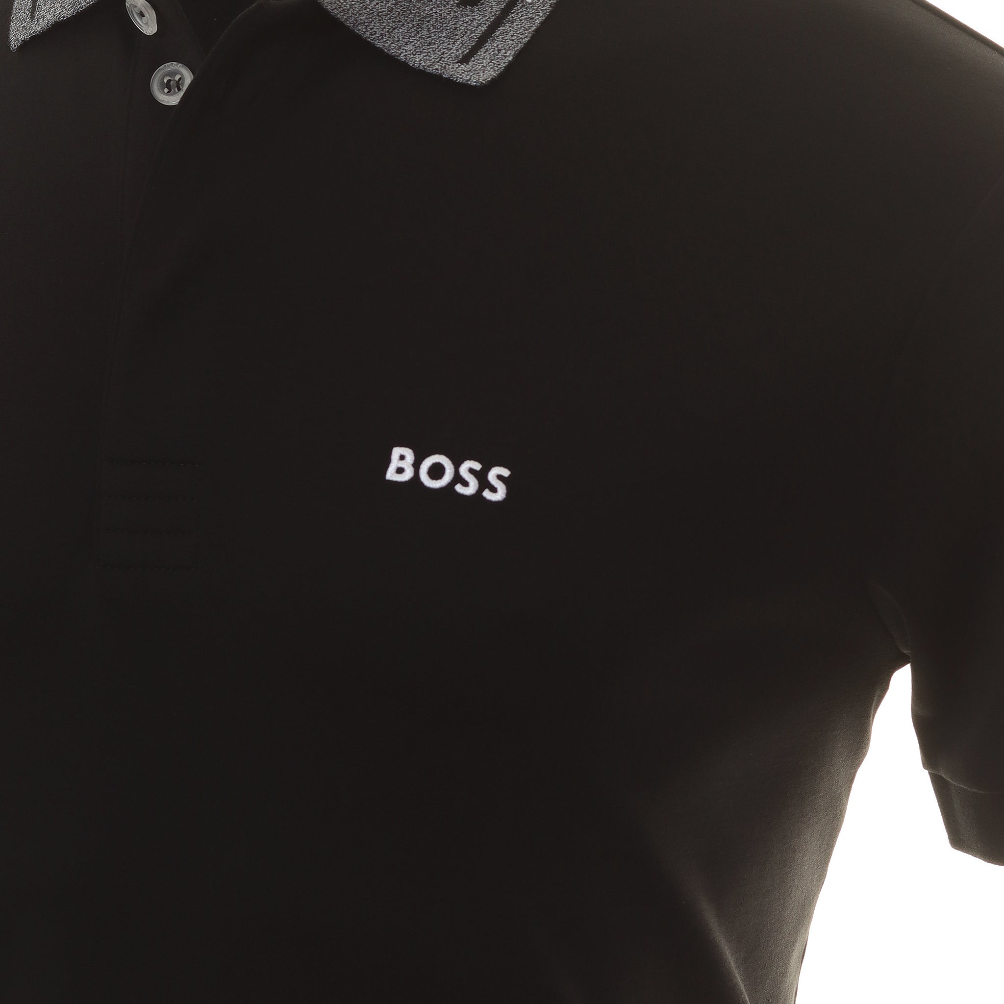 BOSS Paddy 1 Polo Shirt WI23 50501217 Black 001 | Function18 | Restrictedgs