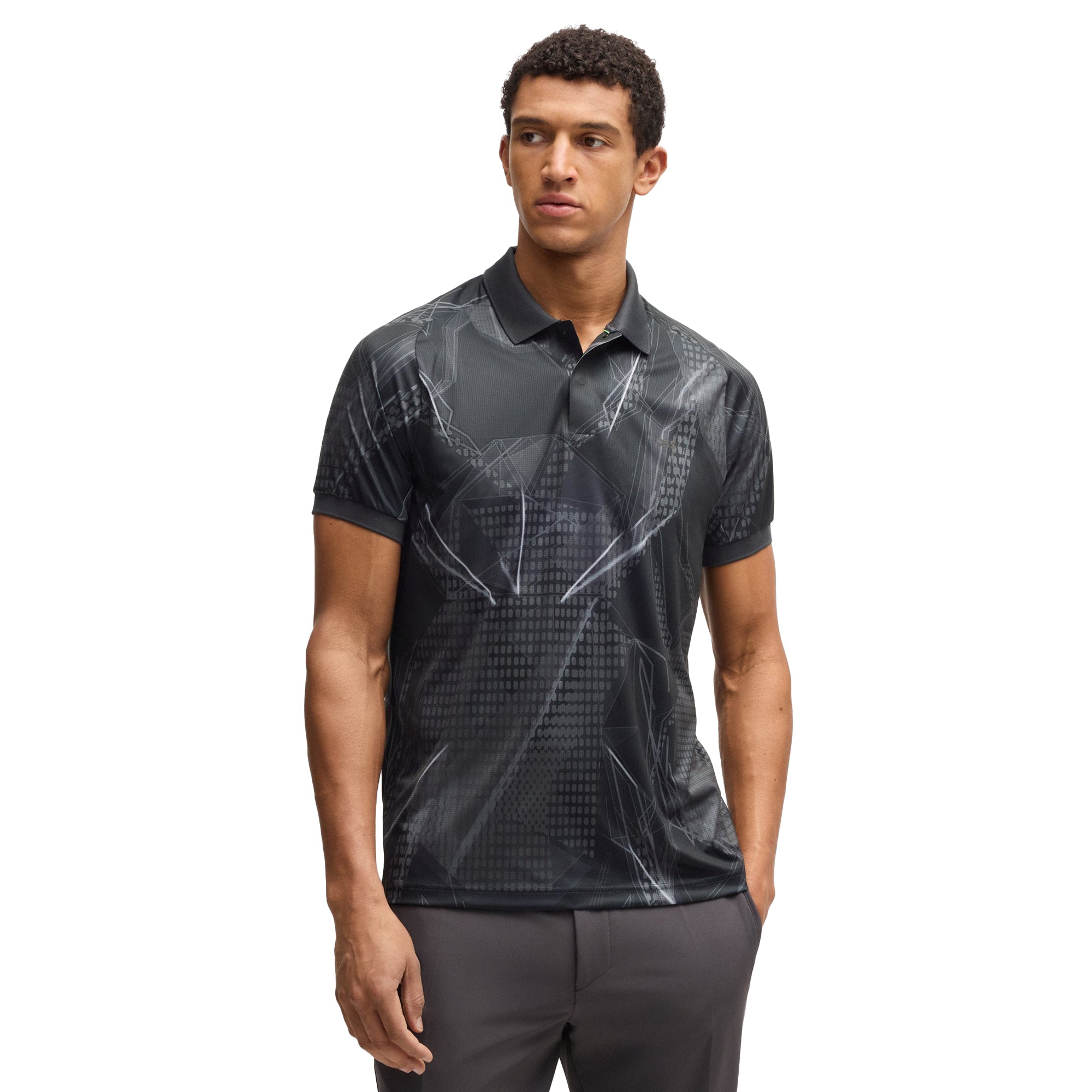 BOSS Paddy Desert Active Polo Shirt SU25