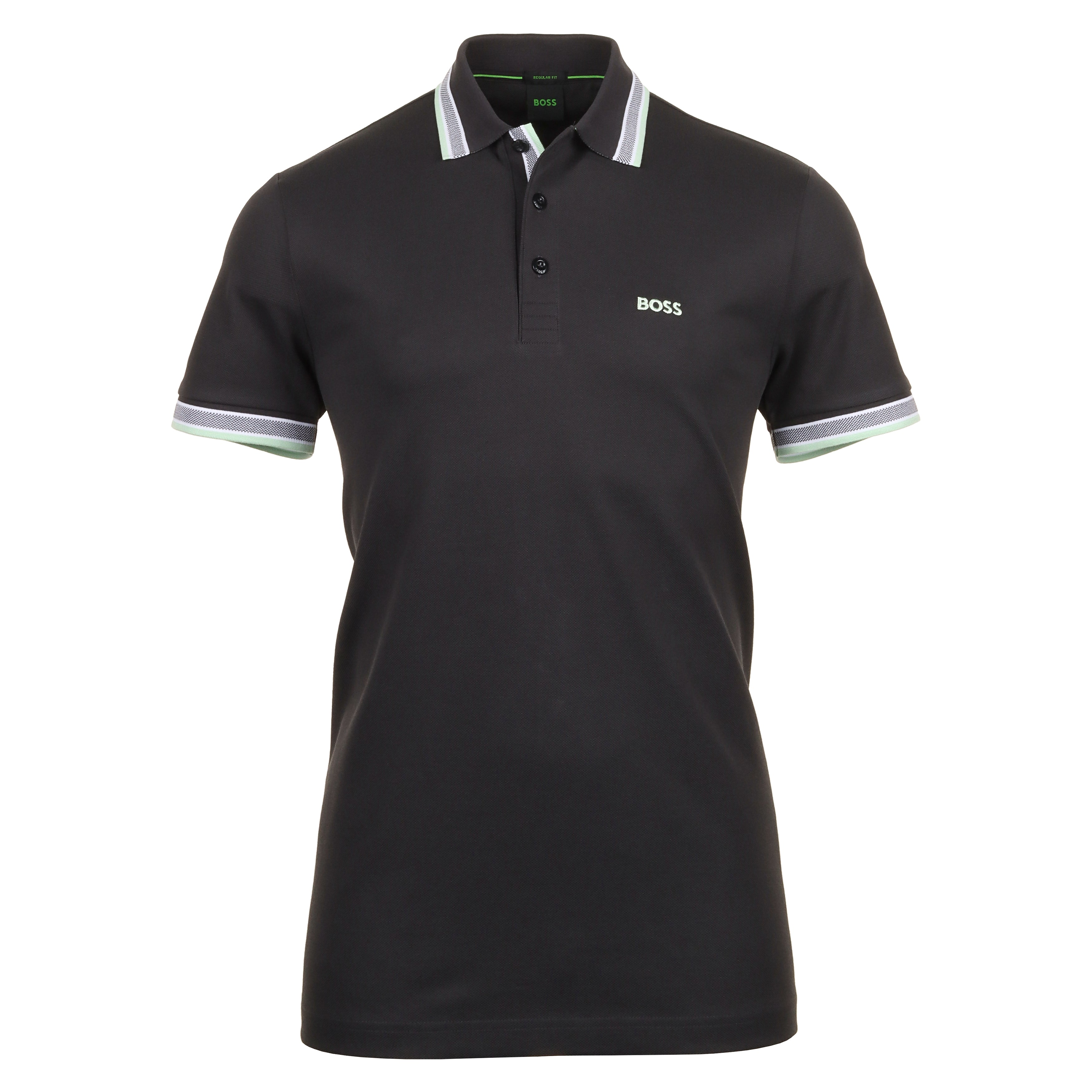 BOSS Paddy Polo Shirt 50469055 Charcoal 016 | Function18 | Restrictedgs