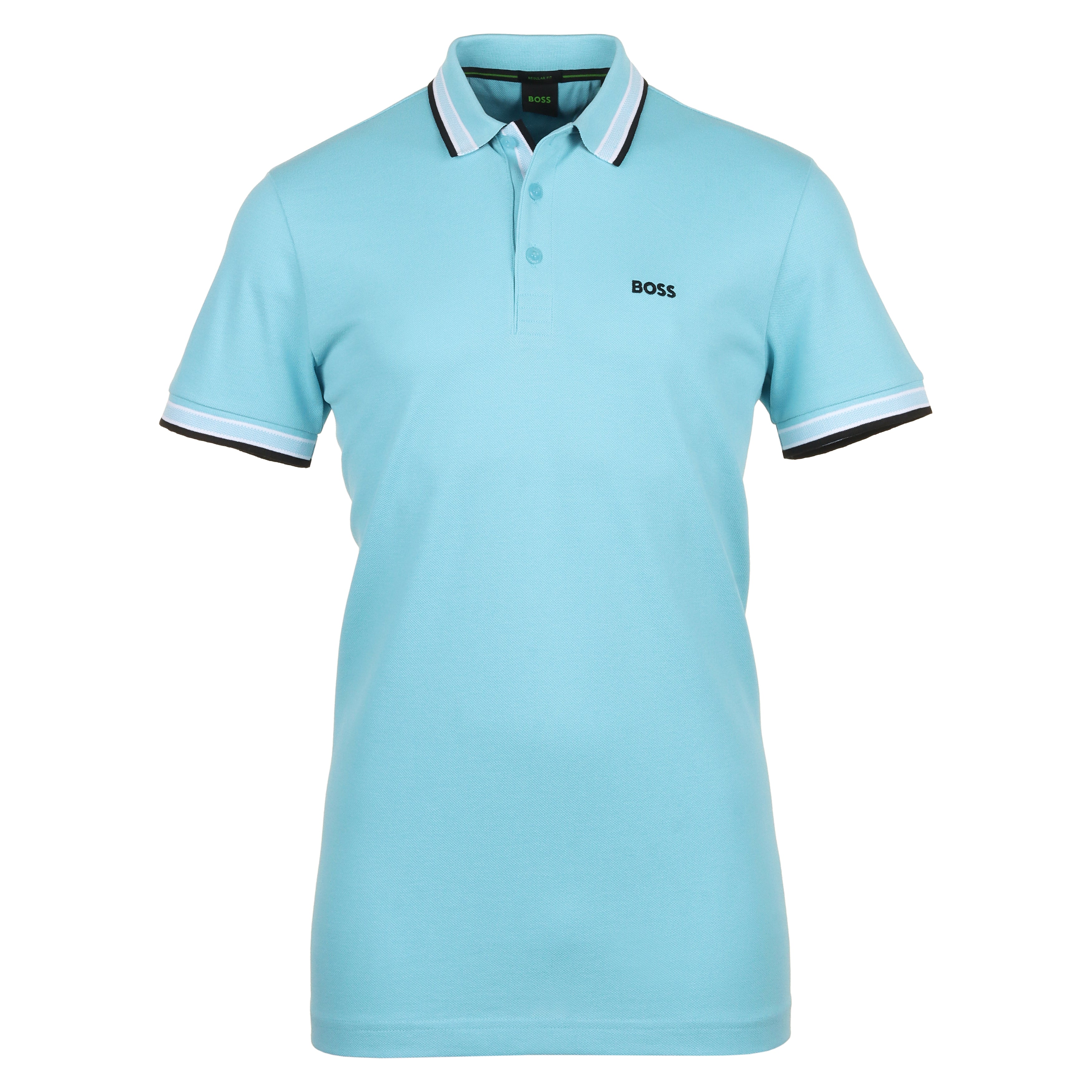 BOSS Paddy Polo Shirt 50469055 Aqua 447 | Function18