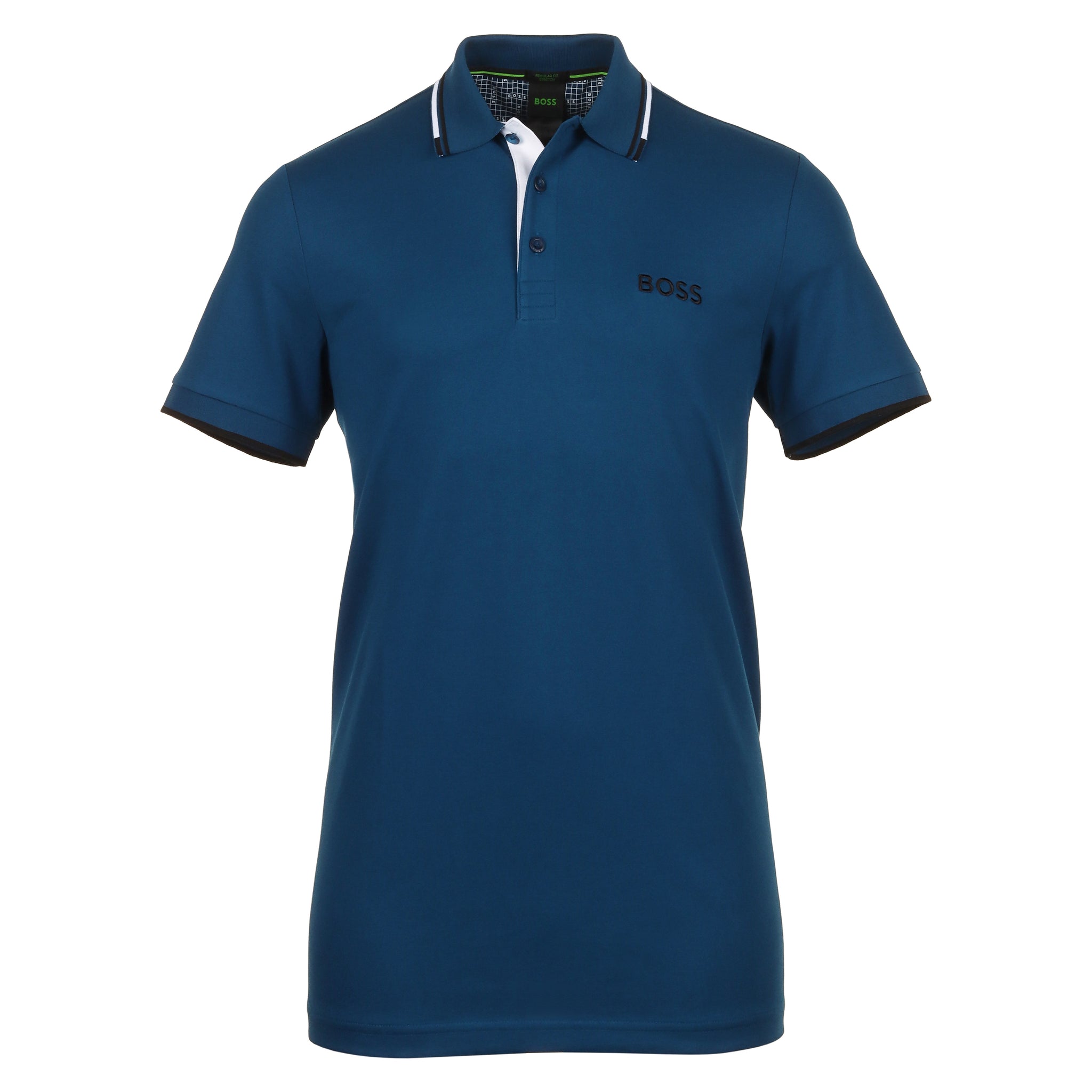 BOSS Paddy Pro Polo Shirt 50469102 Teal Blue 494 Function18