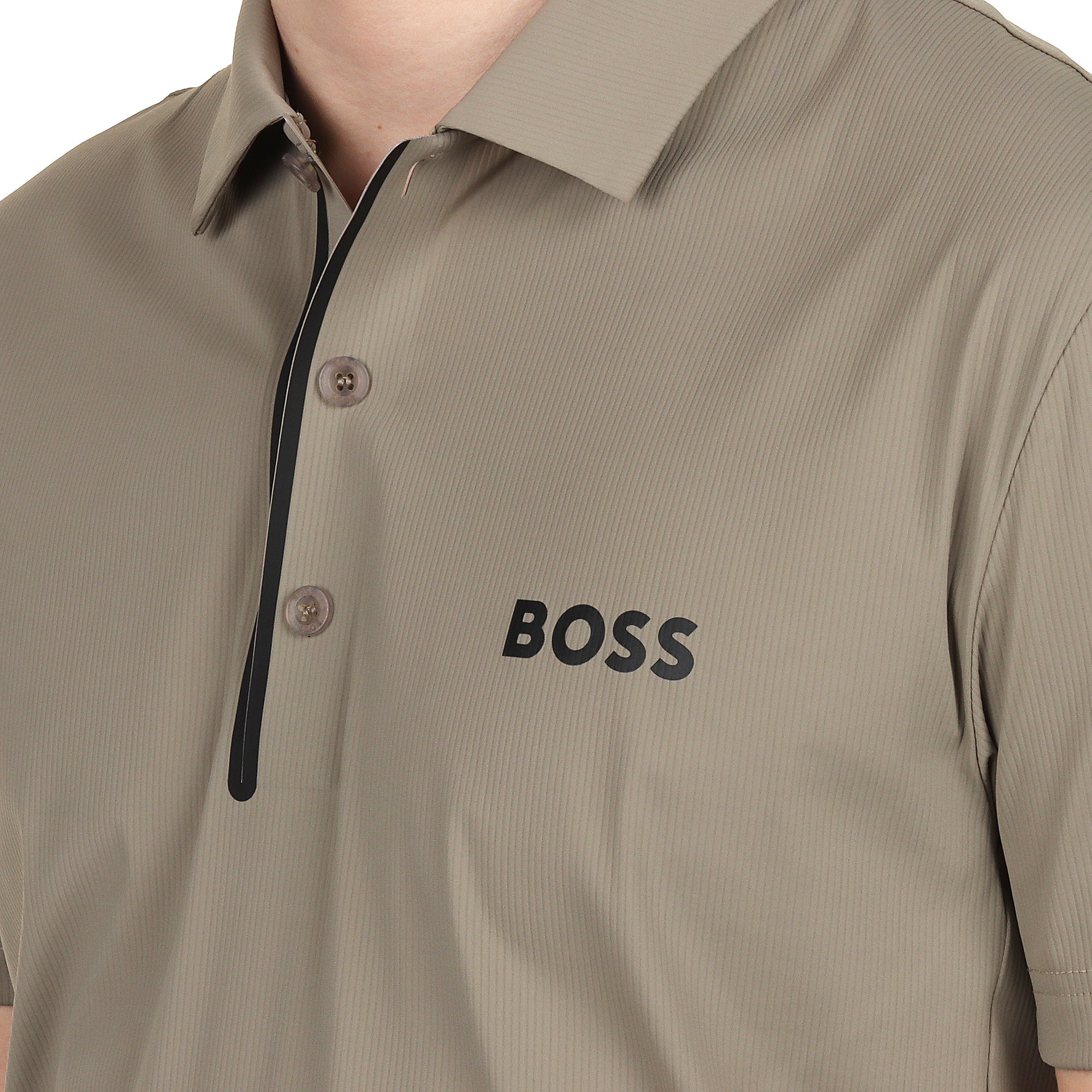 BOSS Paddytech Pro Polo Shirt SP25 Brindle 334