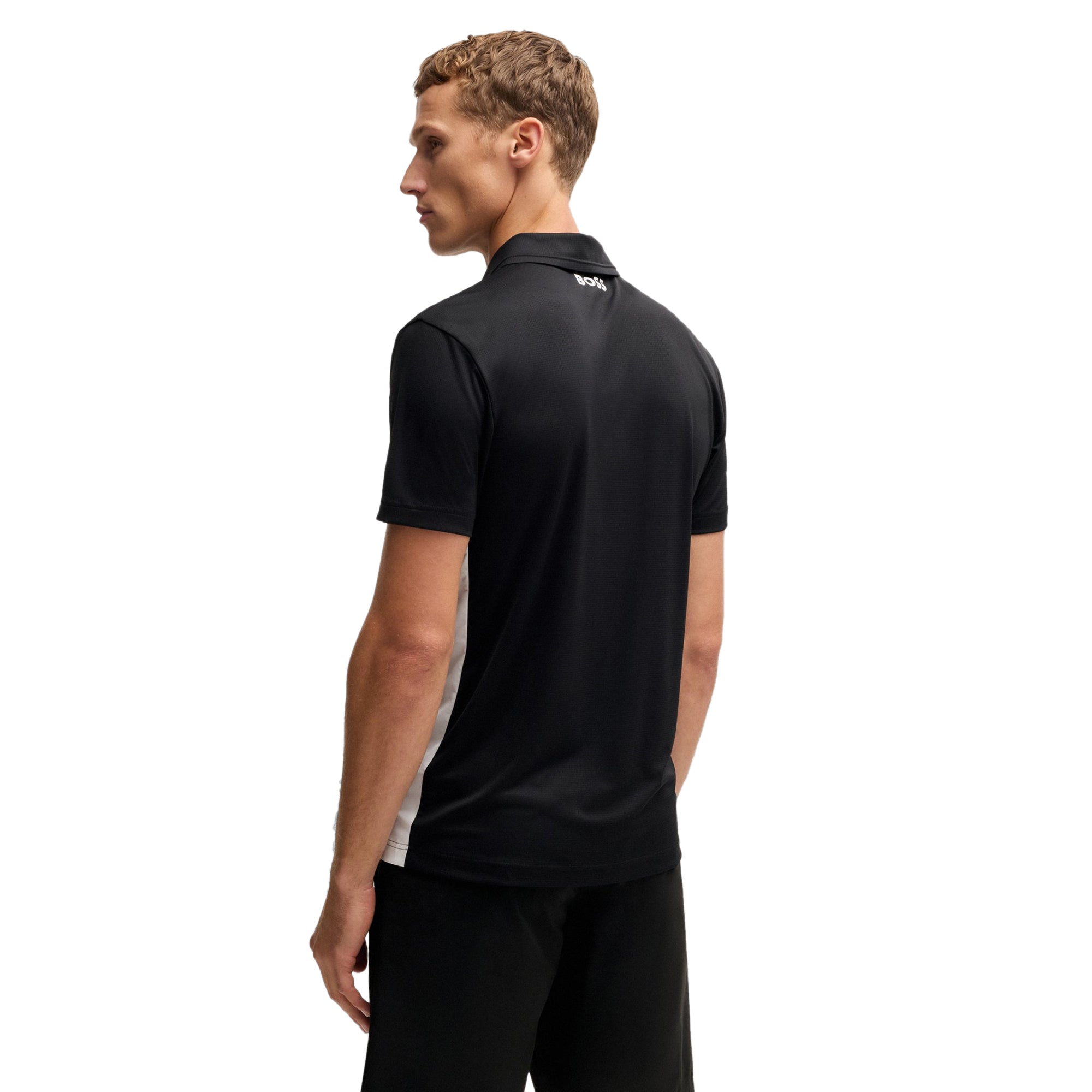 BOSS Paddytech Pro Polo Shirt SU25 Black 001