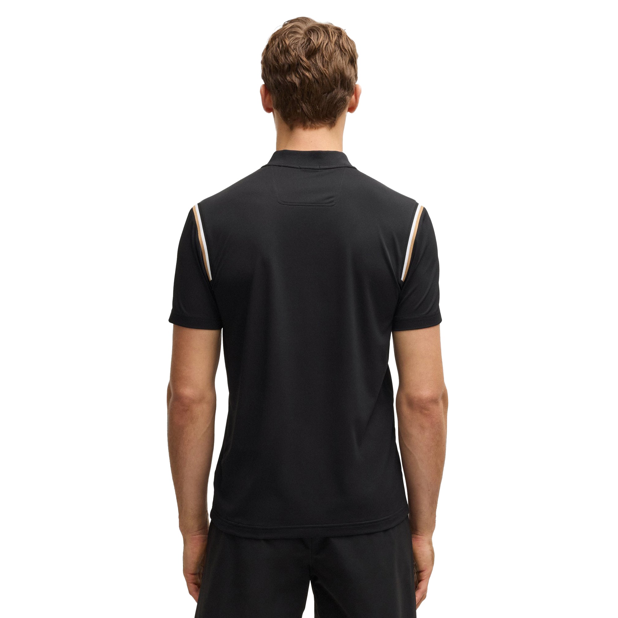 BOSS Pariq MB 8 Polo Shirt SP25 Black 001