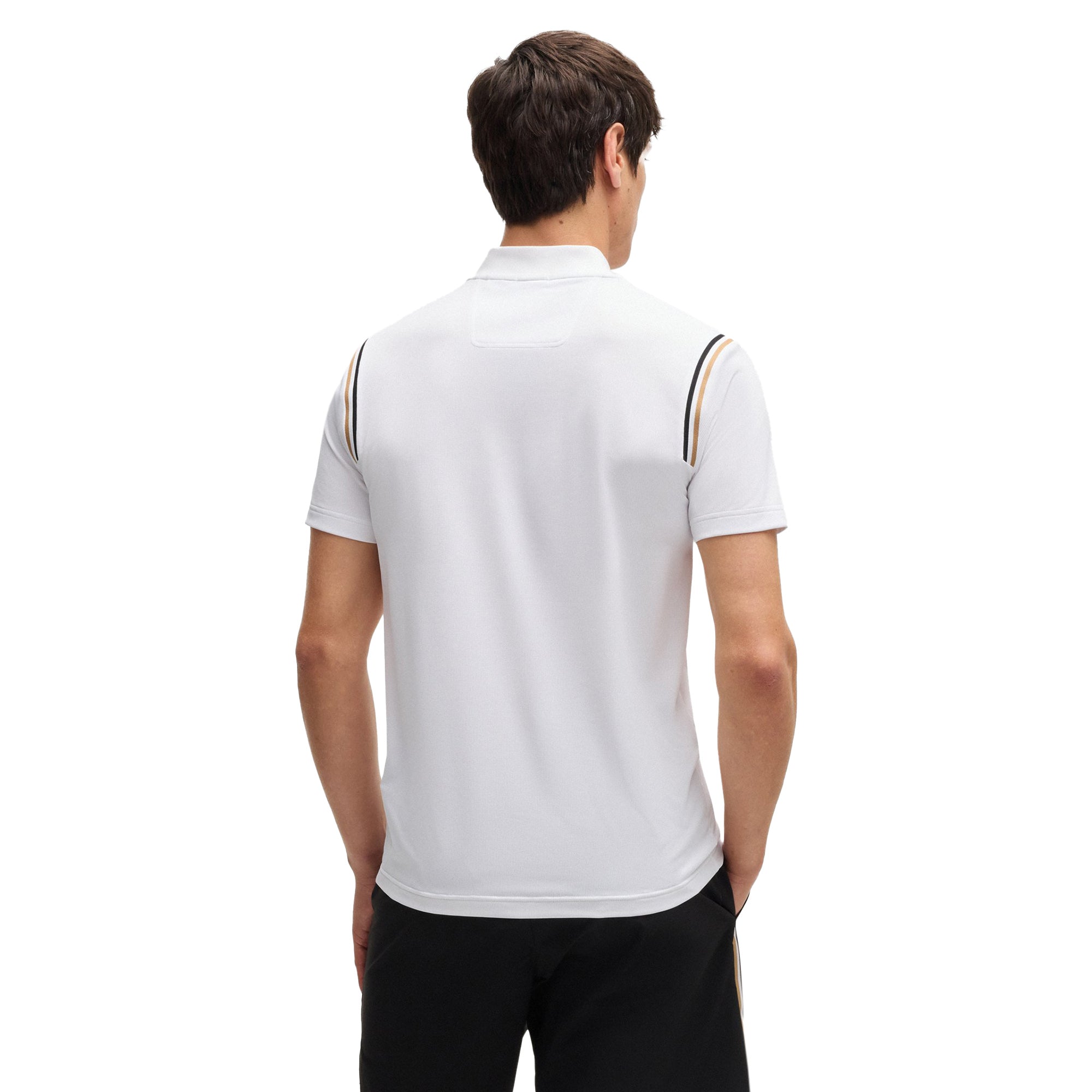 BOSS Pariq MB 8 Polo Shirt SP25 White 100