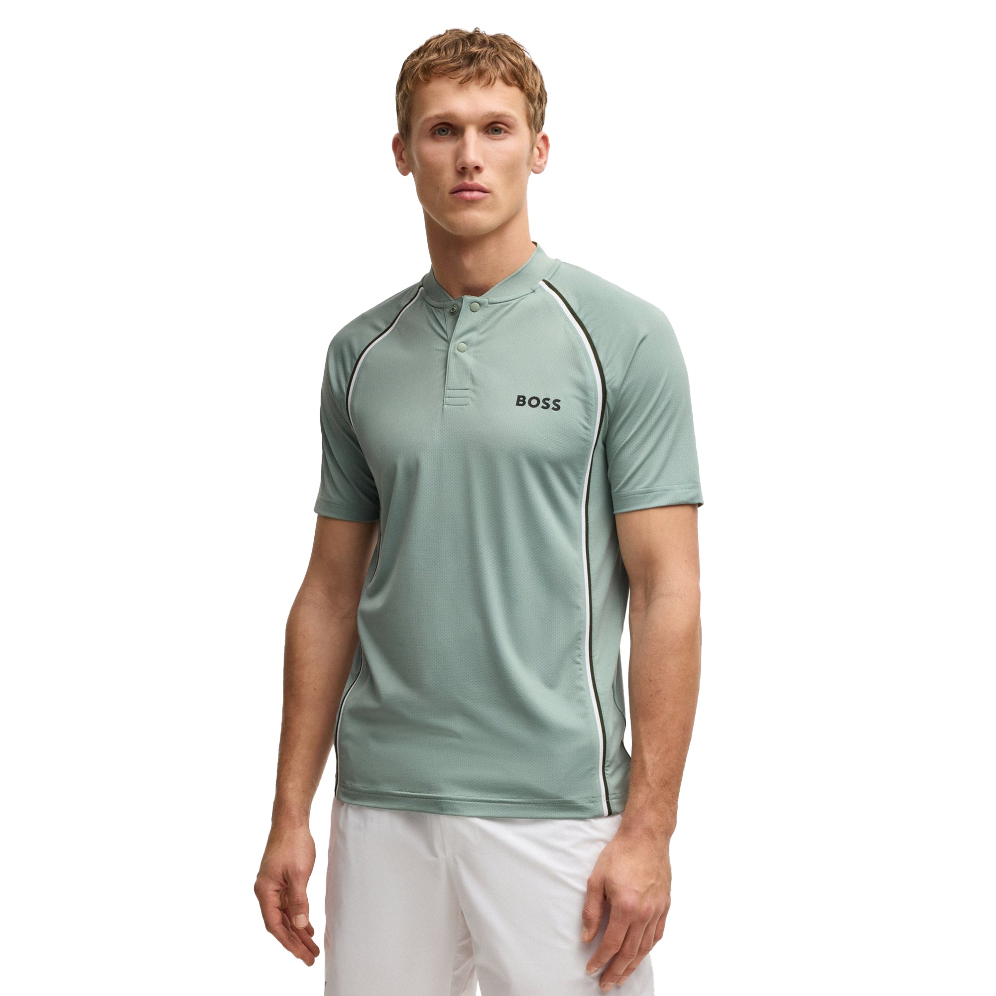 BOSS Pariq TOC Mesh Polo Shirt SU25