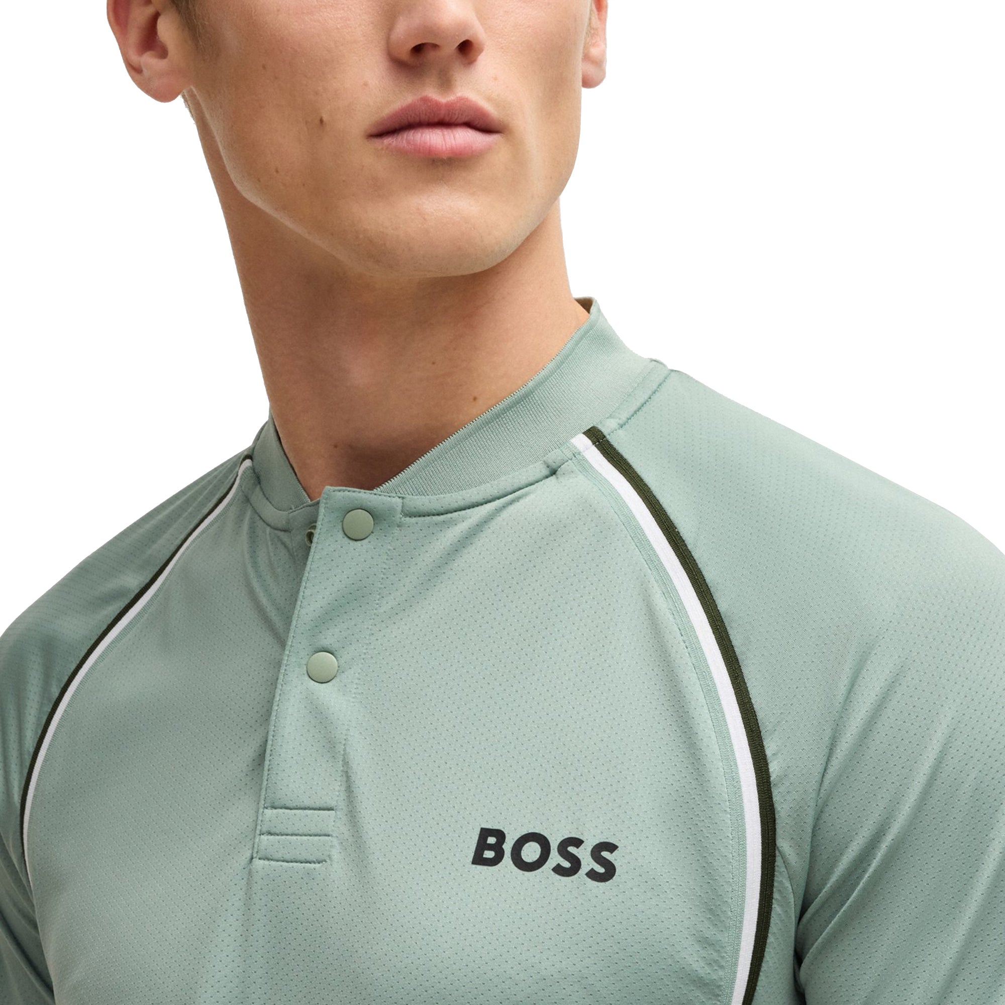 BOSS Pariq TOC Mesh Polo Shirt SU25