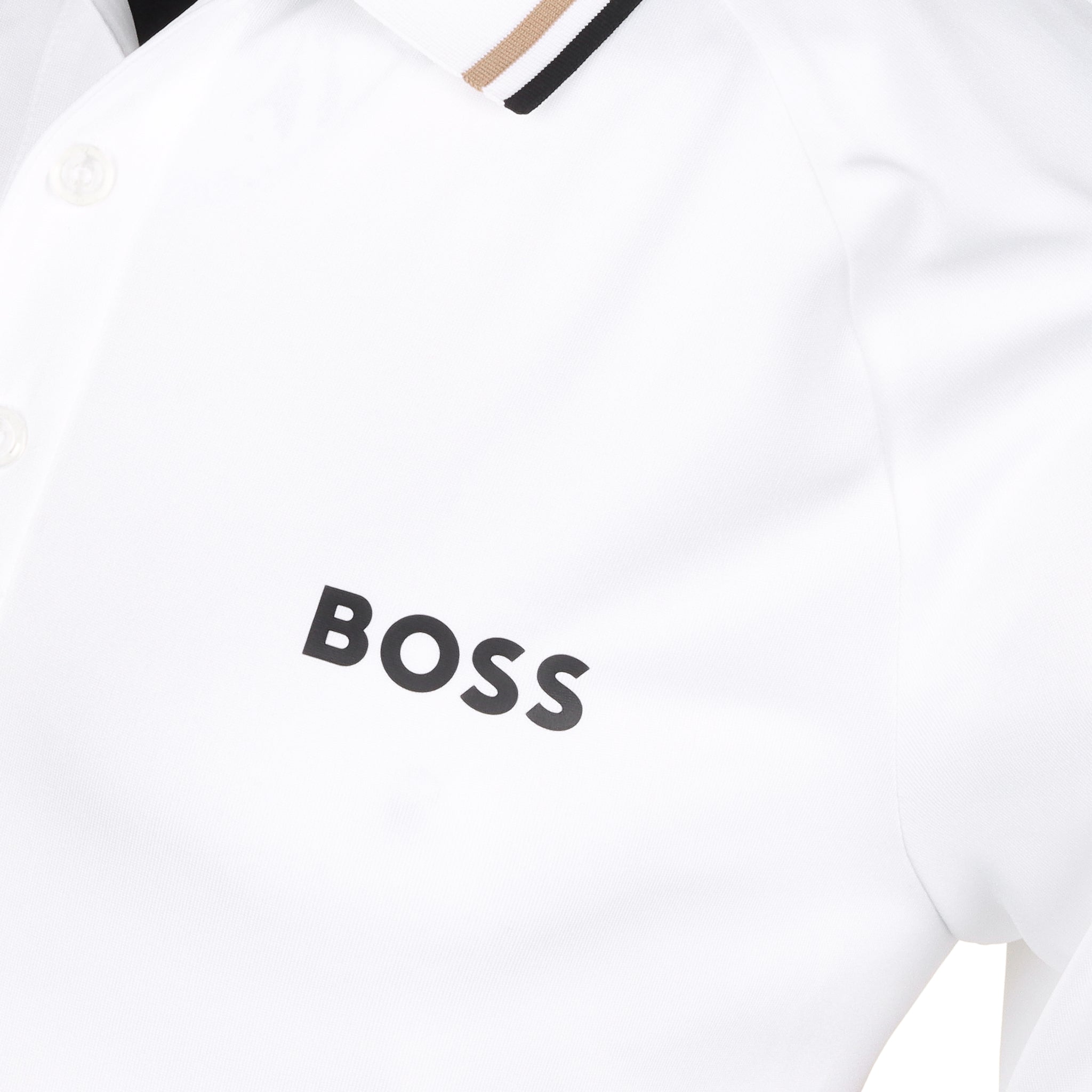 BOSS Patteo MB 14 Polo Shirt 50513181 White 100 | Function18