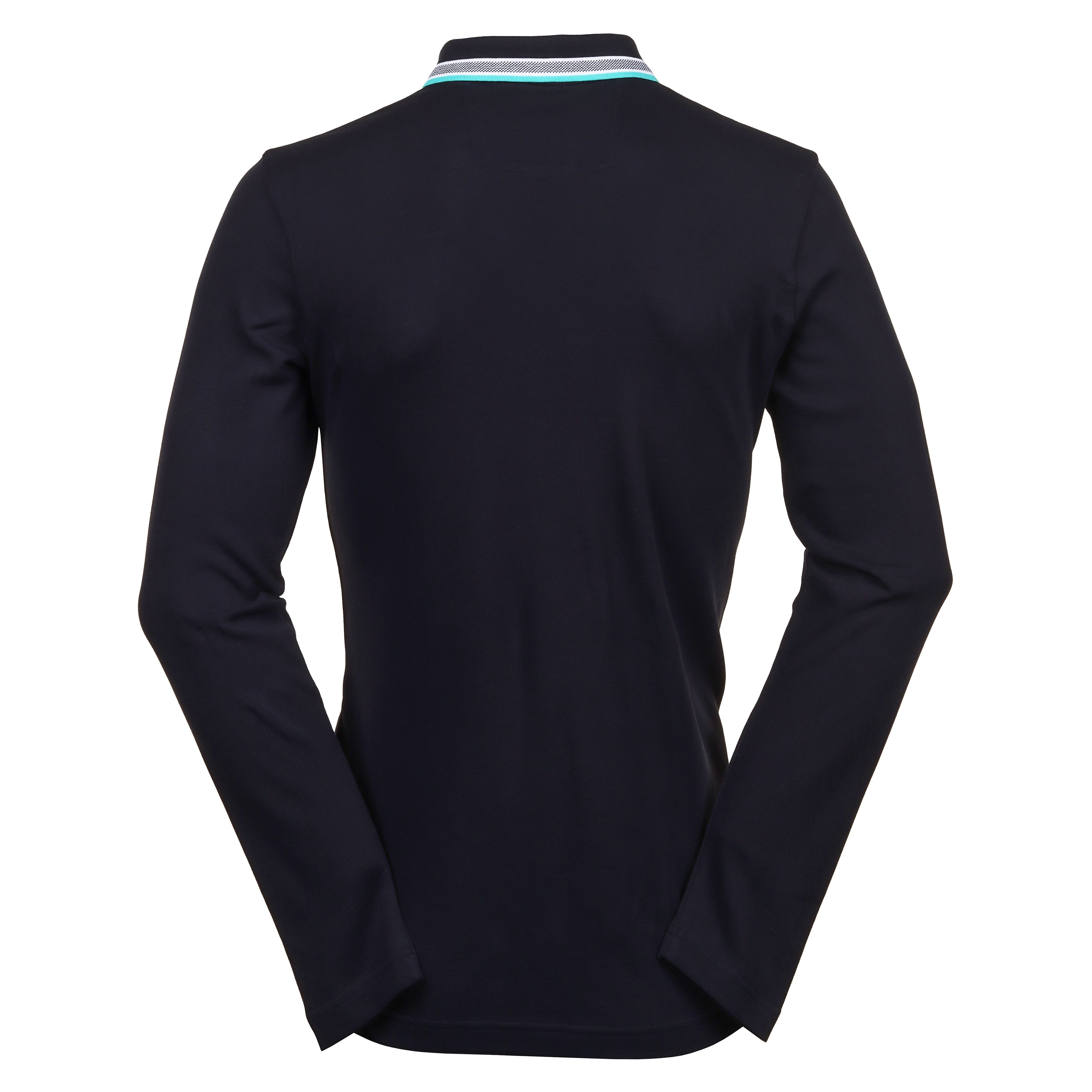 BOSS Plisy LS Polo Shirt SP24 50506191 Dark Blue 402 | Function18