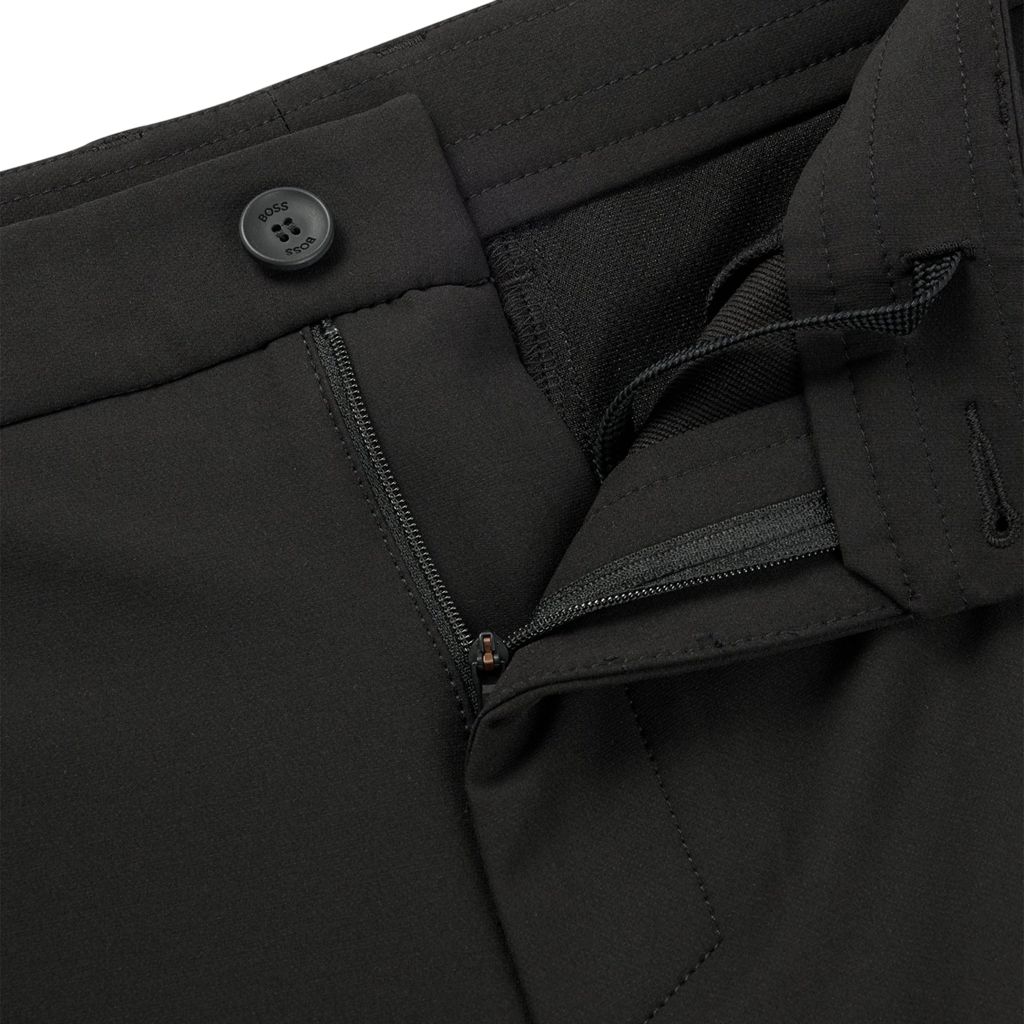 BOSS S_Commuter Slim Golf Shorts Black 001