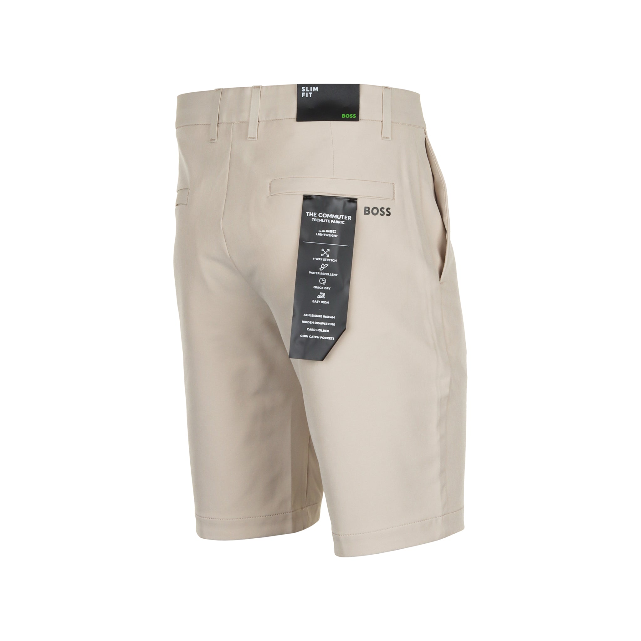 BOSS S_Commuter Slim Golf Shorts Medium Beige 269