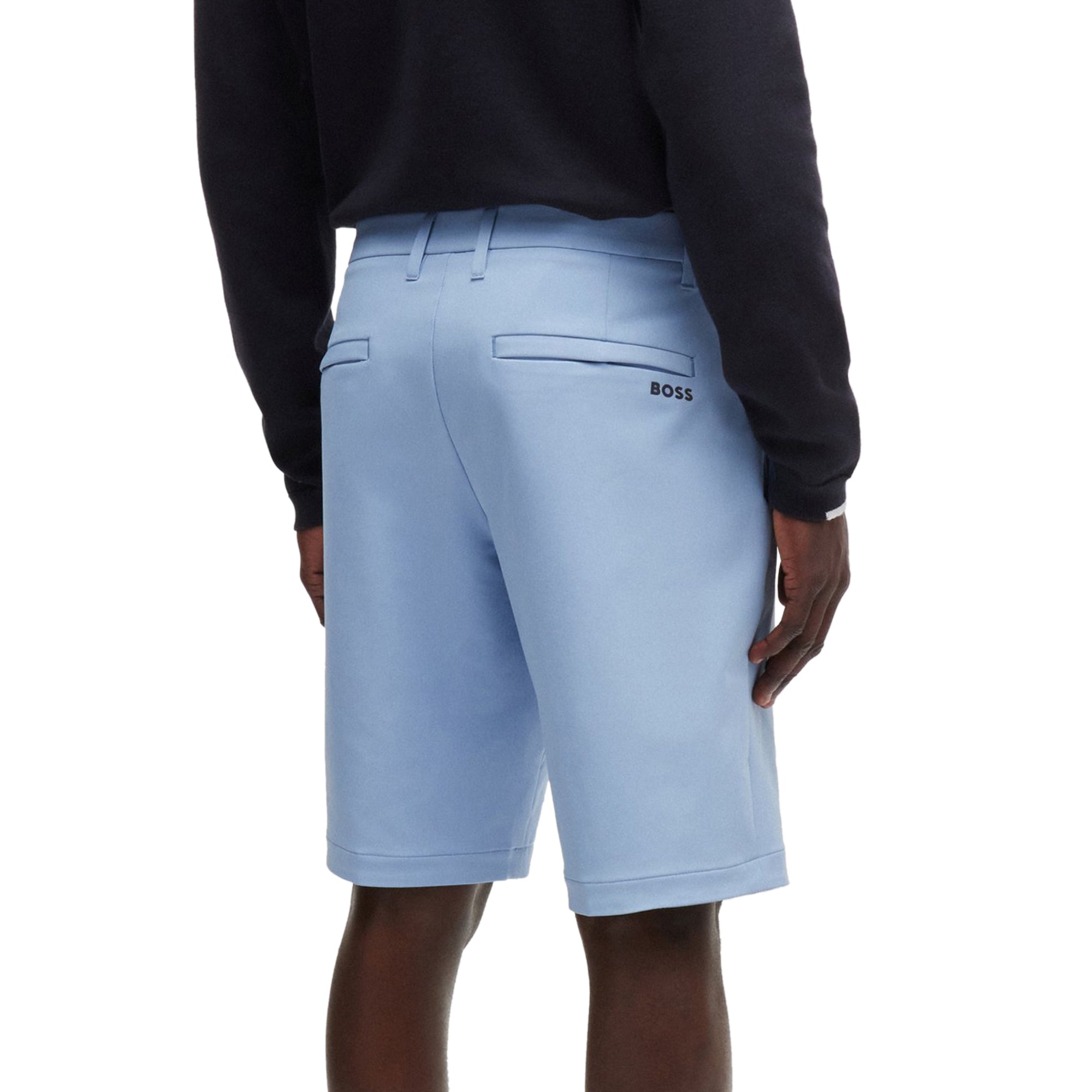 BOSS S_Commuter Slim Golf Shorts Forever Blue 498