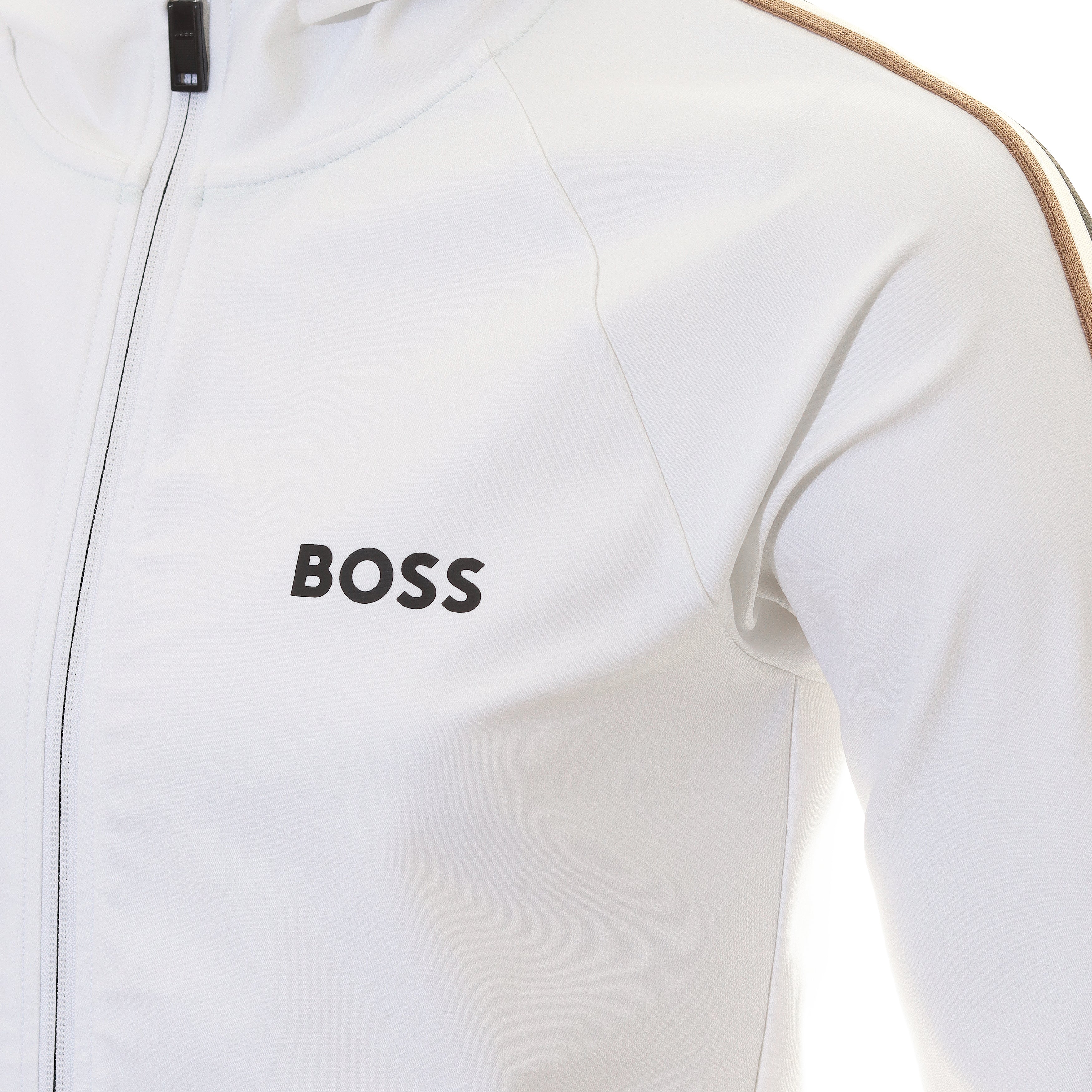 BOSS Sicon MB 1 Full Zip Hooded Mid Layer WI23 50504552 White 100 ...