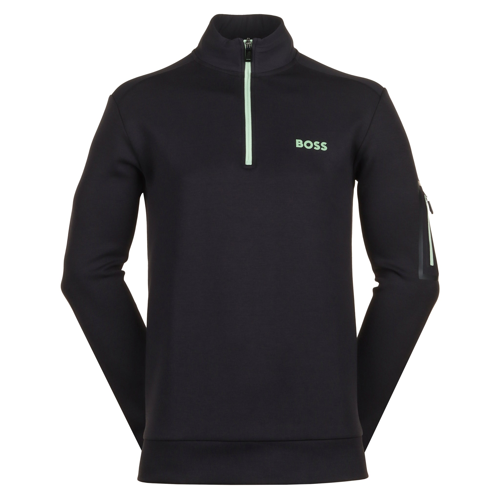 BOSS Sweat 1 Half Zip Sweater SU24