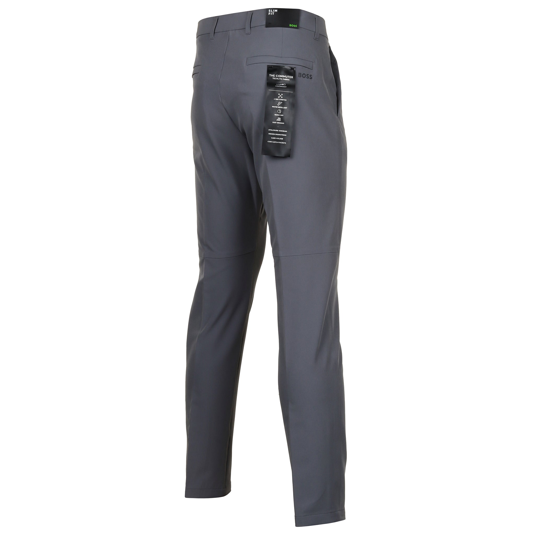 BOSS T_Commuter-Slim Golf Trousers 50495497 Medium Grey 036