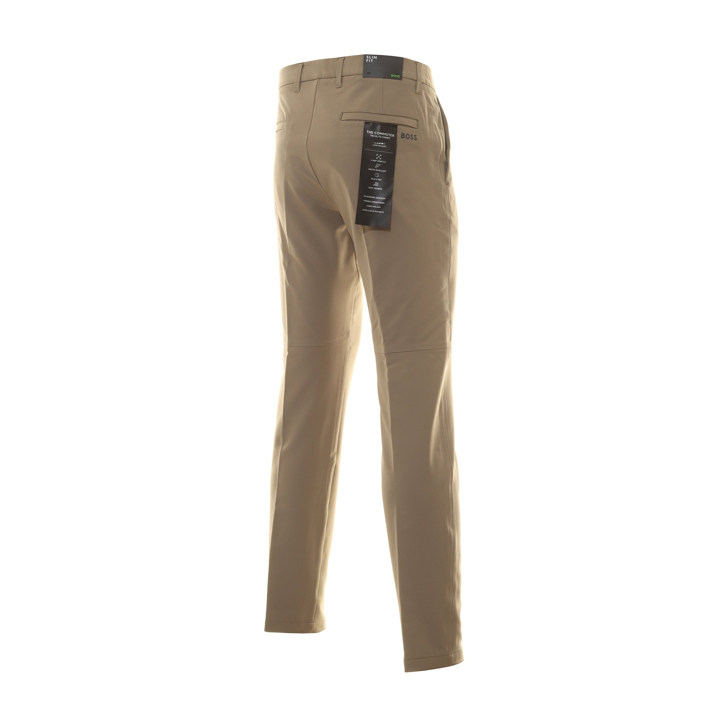 BOSS T Commuter Slim Golf Trousers 50495497 Beige 269 Function18