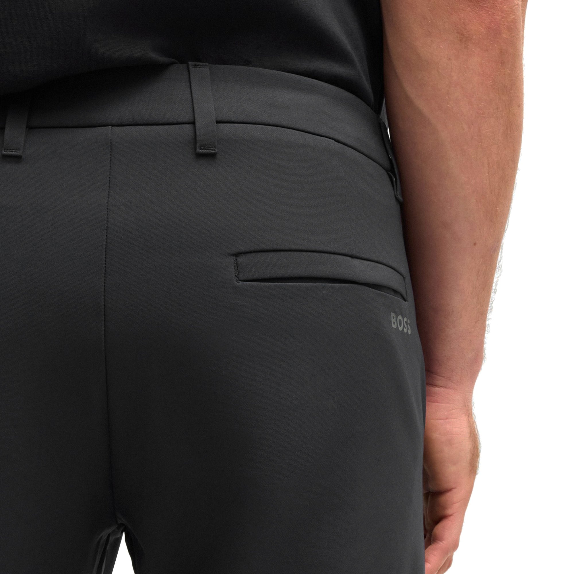 BOSS T_Commuter-Slim Golf Trousers SP25 Black 001