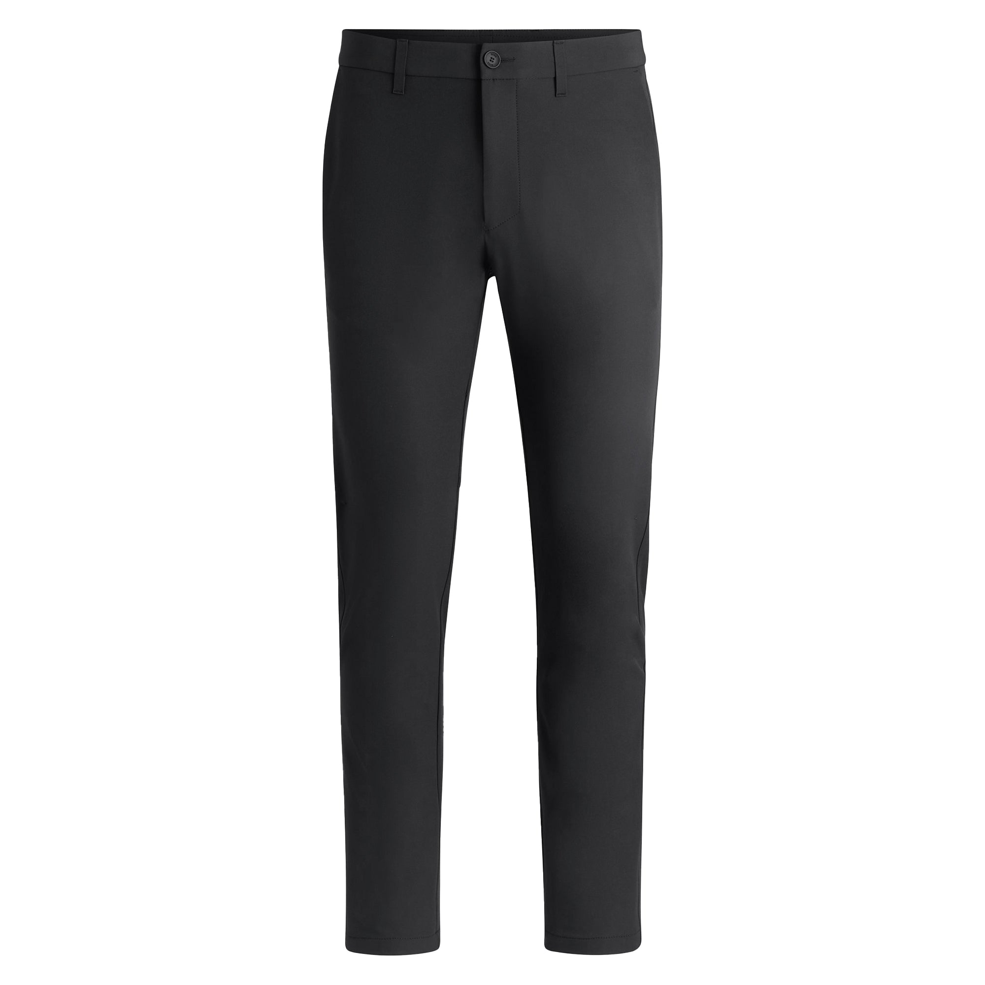 BOSS T_Commuter-Slim Golf Trousers SP25 Black 001