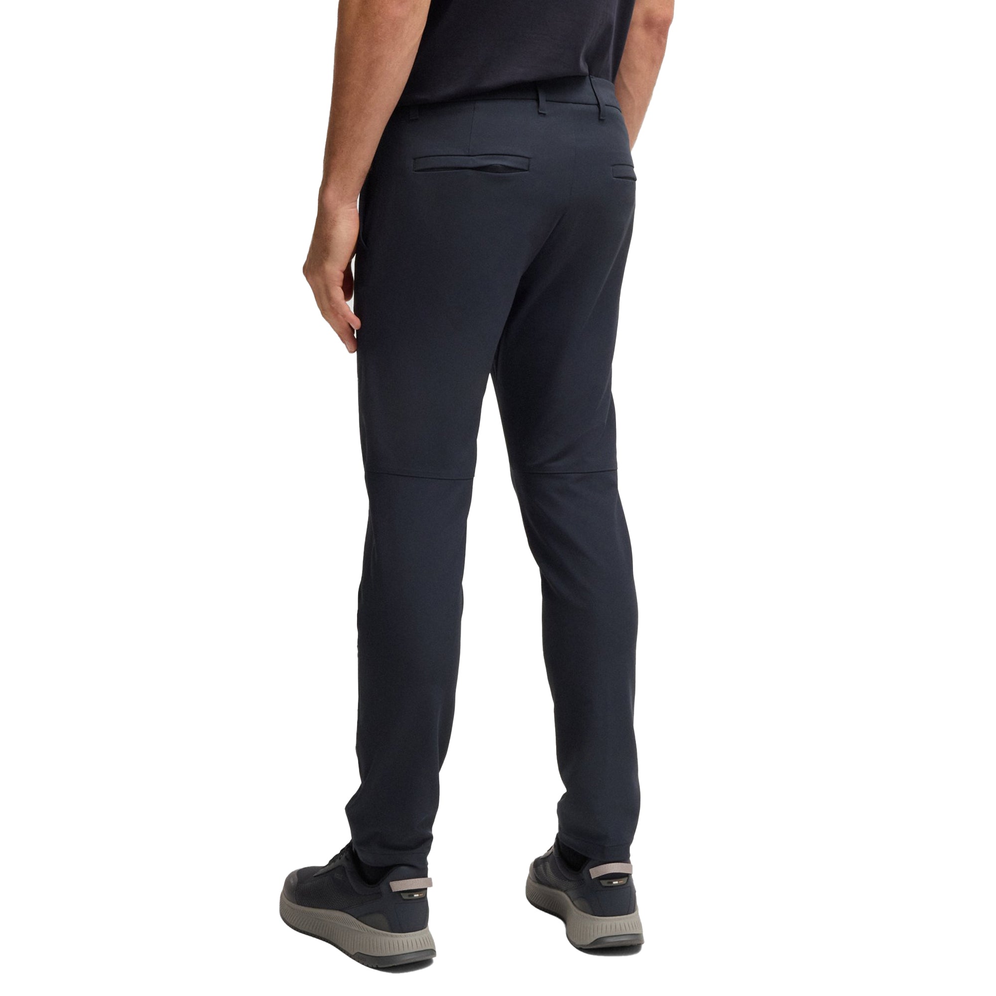 BOSS T_Commuter-Slim Golf Trousers SP25 Dark Blue 402