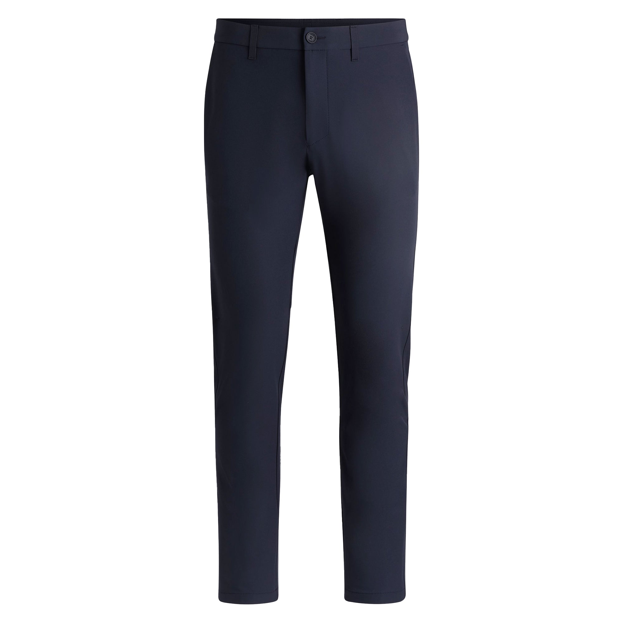 BOSS T_Commuter-Slim Golf Trousers SP25 Dark Blue 402