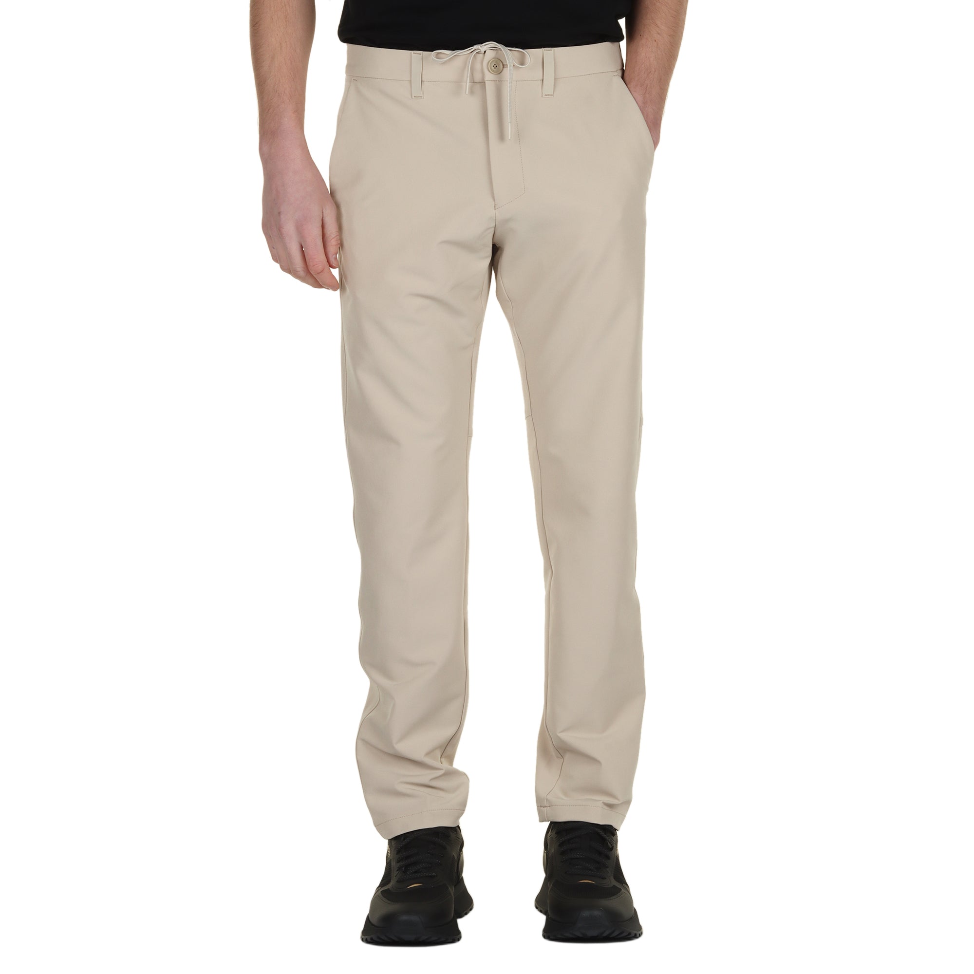 BOSS T_Commuter-Slim Golf Trousers SP25 Medium Beige 269