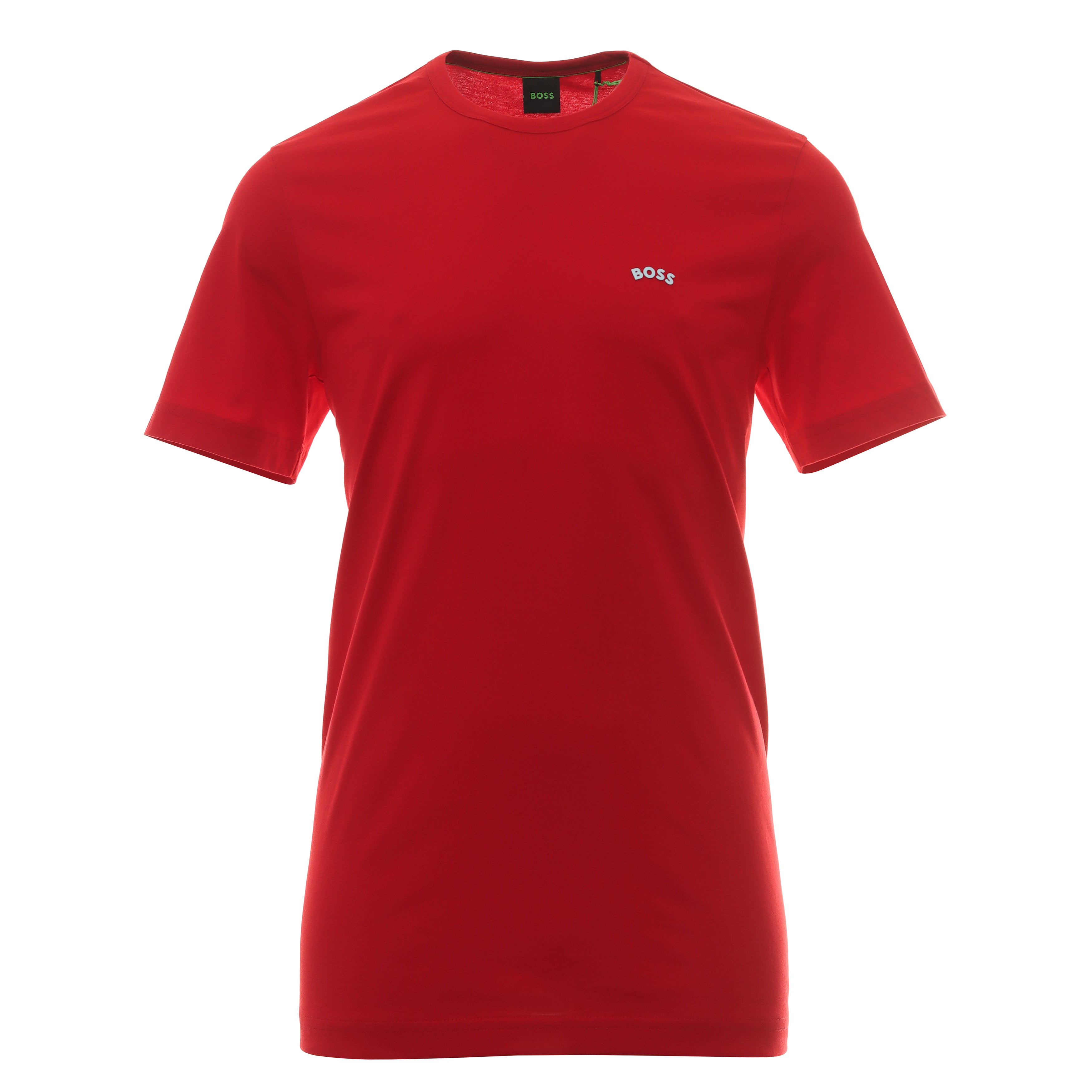 BOSS Tee Curved Shirt 50469062 Medium Red 611 | Function18 | Restrictedgs