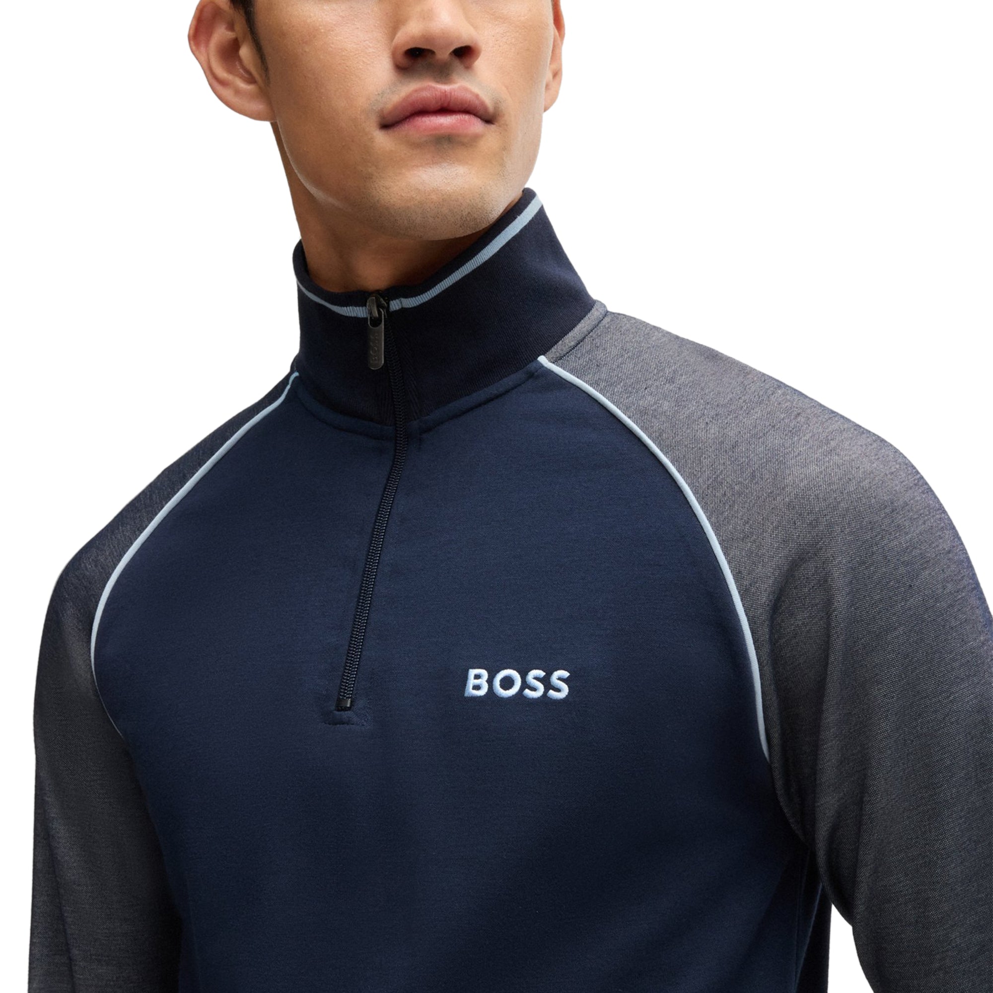 BOSS Tracksuit 1/4 Zip Jacket SP25