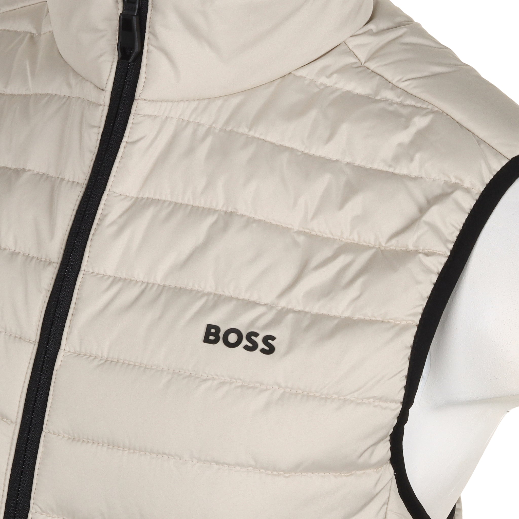 BOSS V-Thor 2 Padded Vest Dark Beige 271