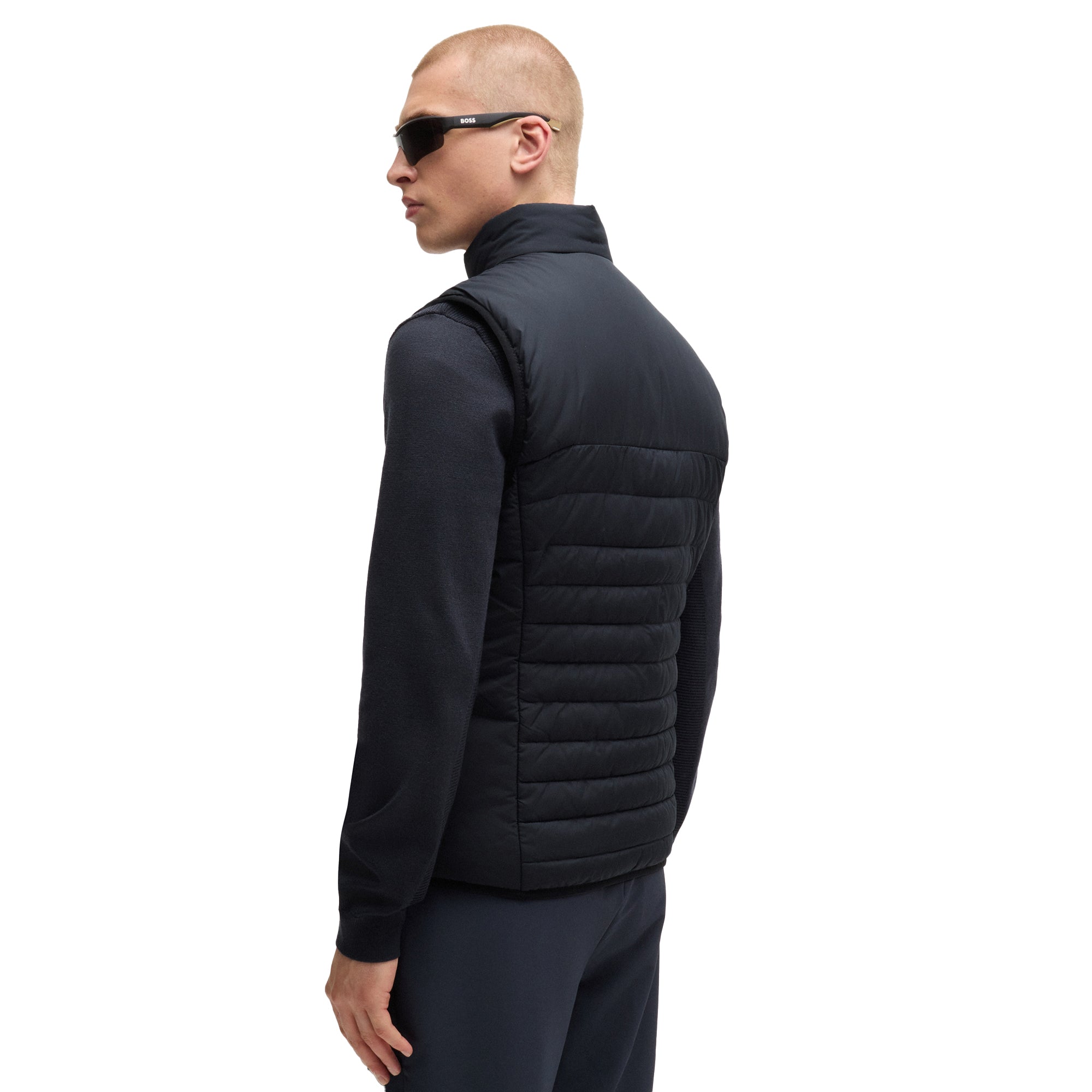 BOSS V-Thor 2 Padded Vest SP25 Dark Blue 402