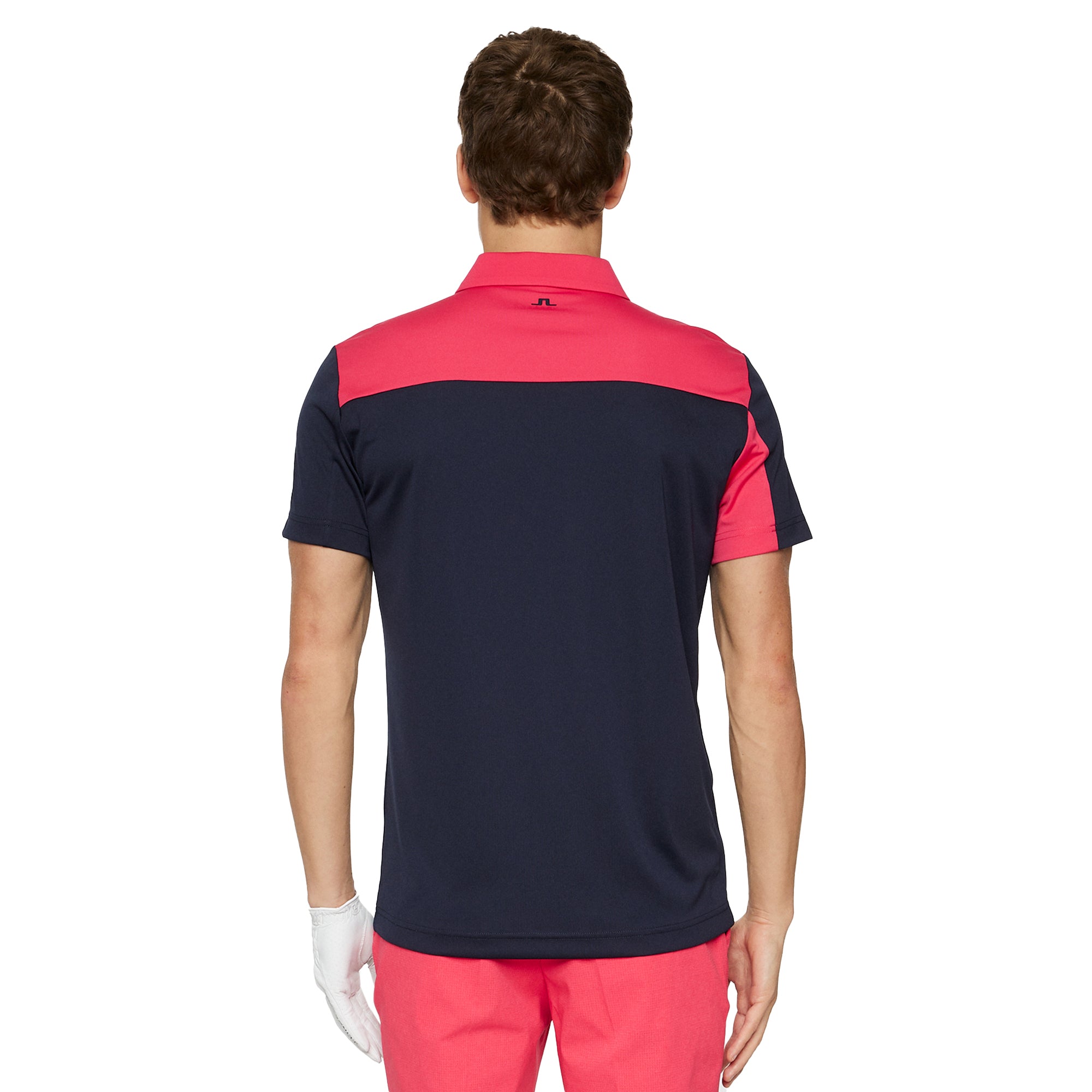 J.Lindeberg Golf Anders Polo Shirt SS25 Azalea Q113