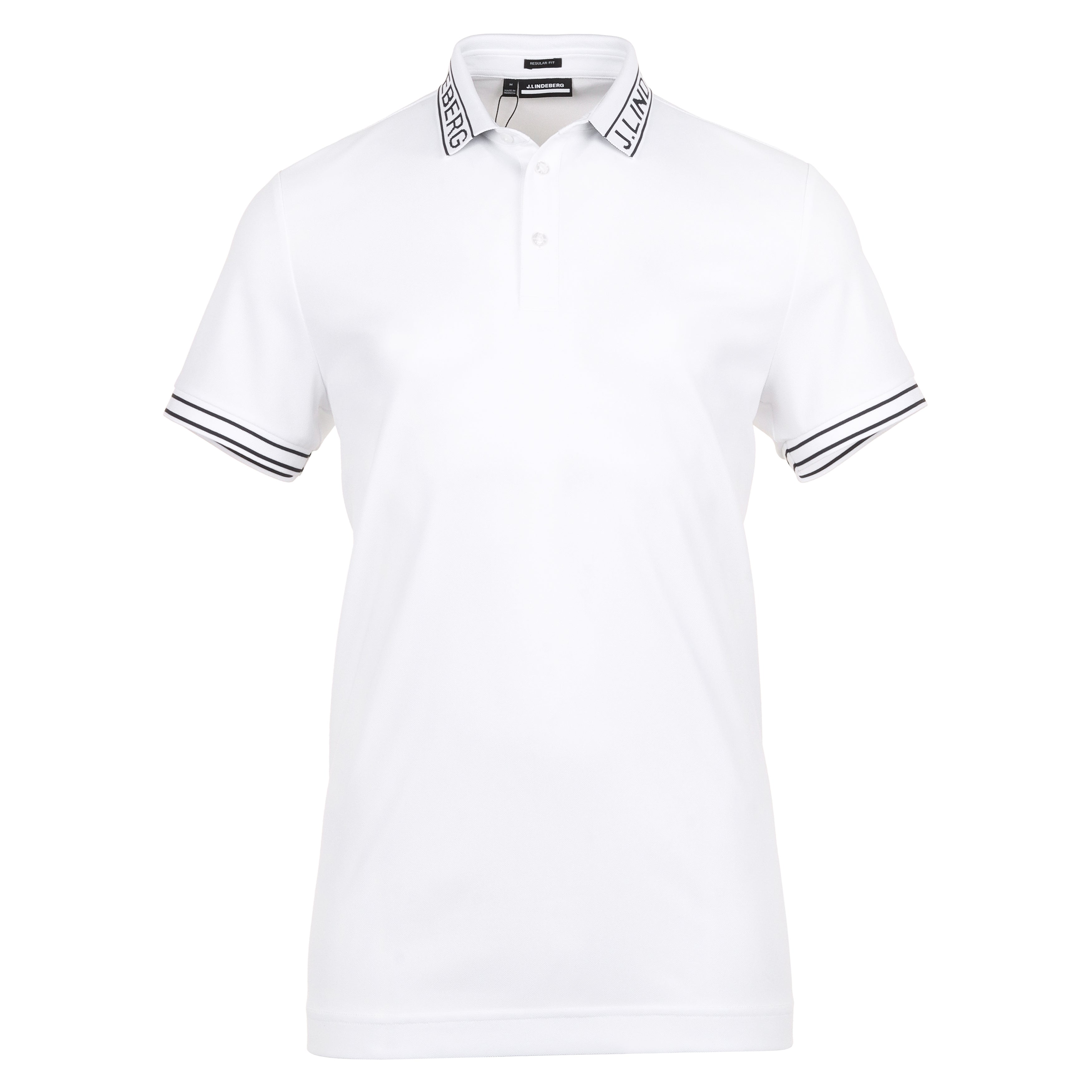 J.Lindeberg Golf Austin Polo Shirt GMJT09171 White 0000 | Function18 ...