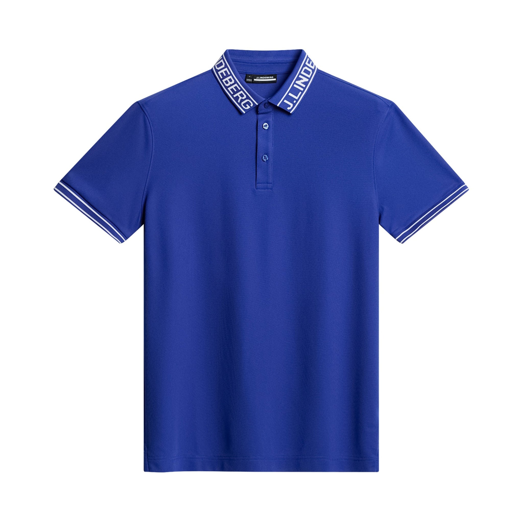 J.Lindeberg Golf Austin Polo Shirt SS25 Clematis Blue O356